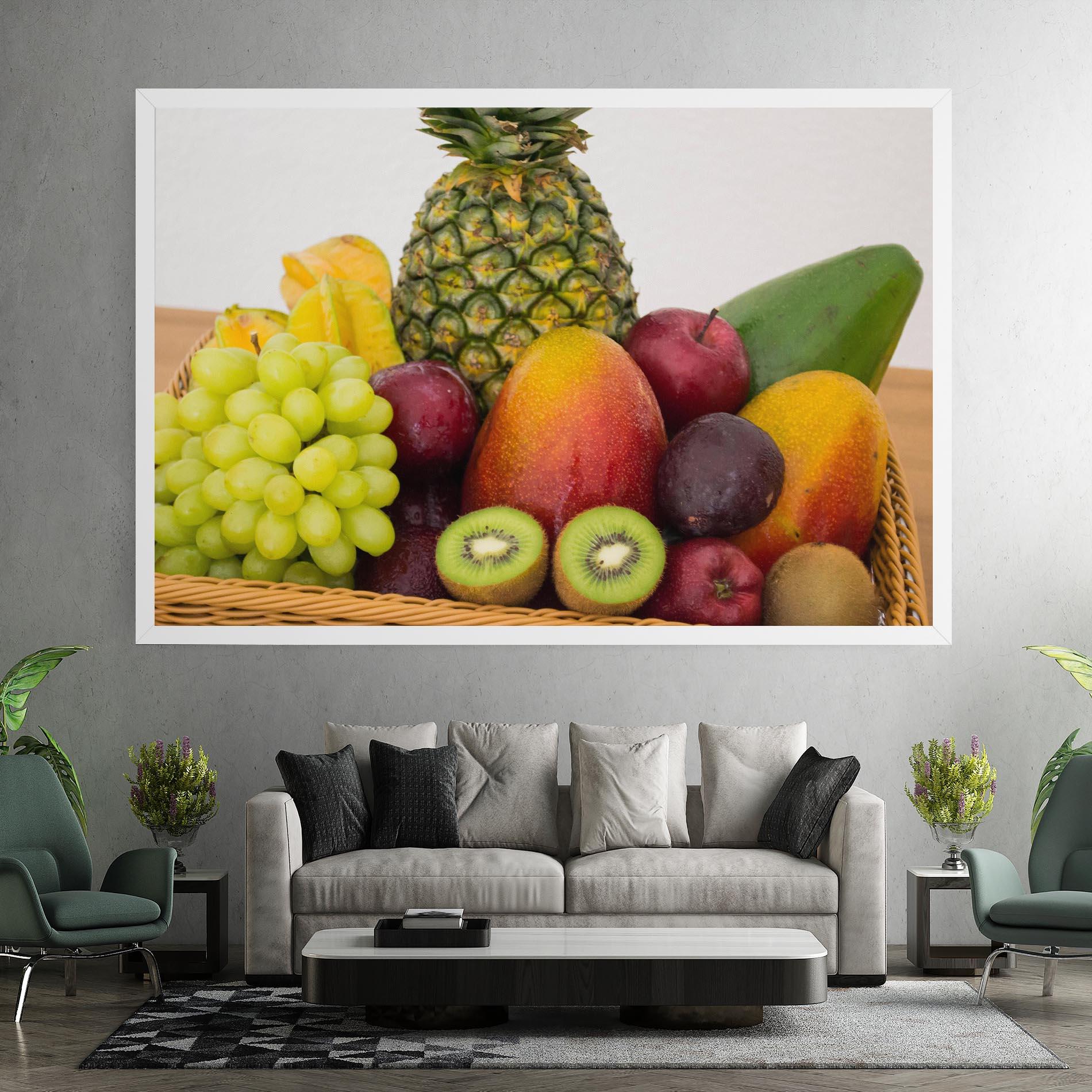 Tablou Canvas Fruit Basket mockup 7