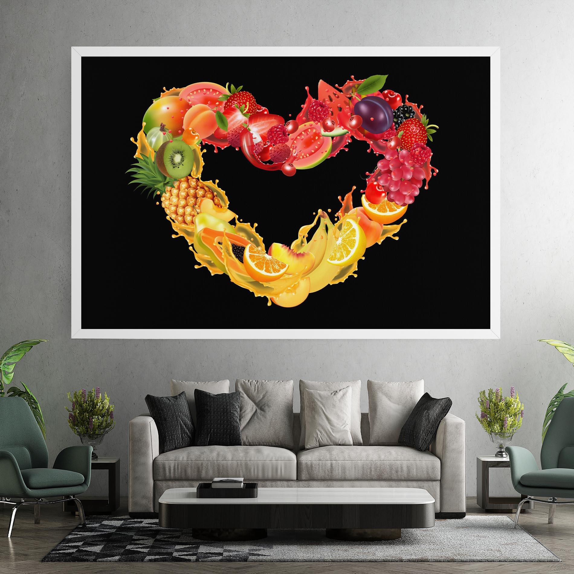 Tablou Canvas Juice Frame mockup 7