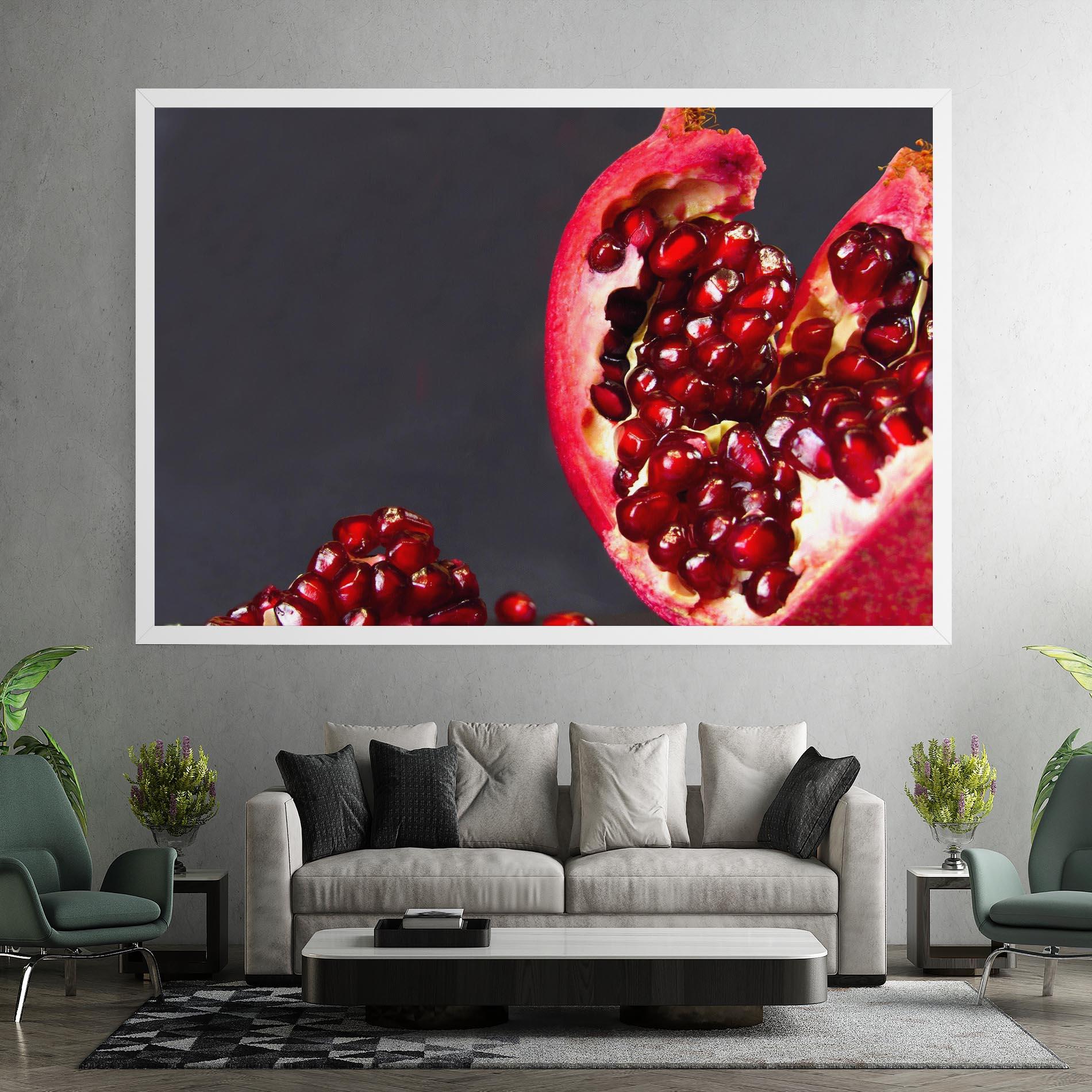 Tablou Canvas Open Pomegranate mockup 7
