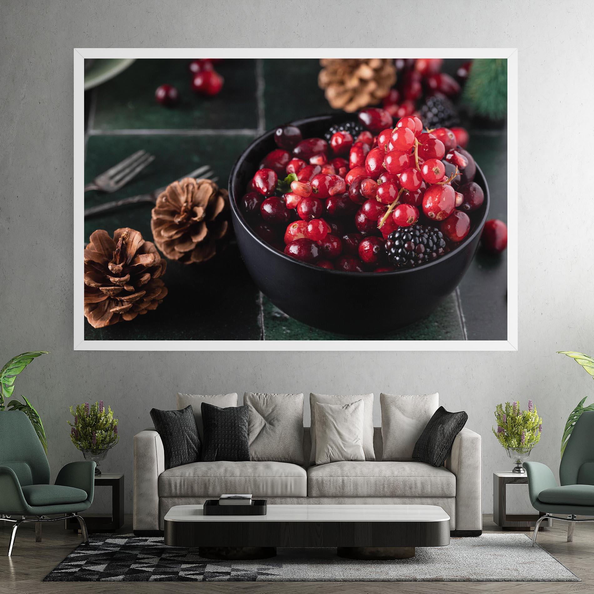 Tablou Canvas Red Berries mockup 7