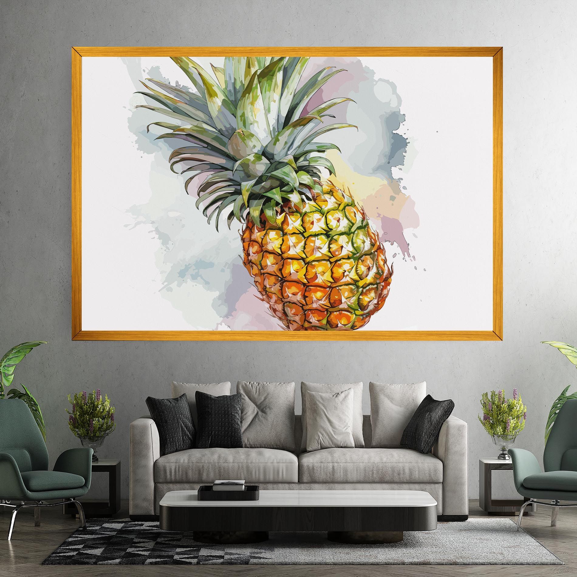 Artistic Pineapple mockup 7