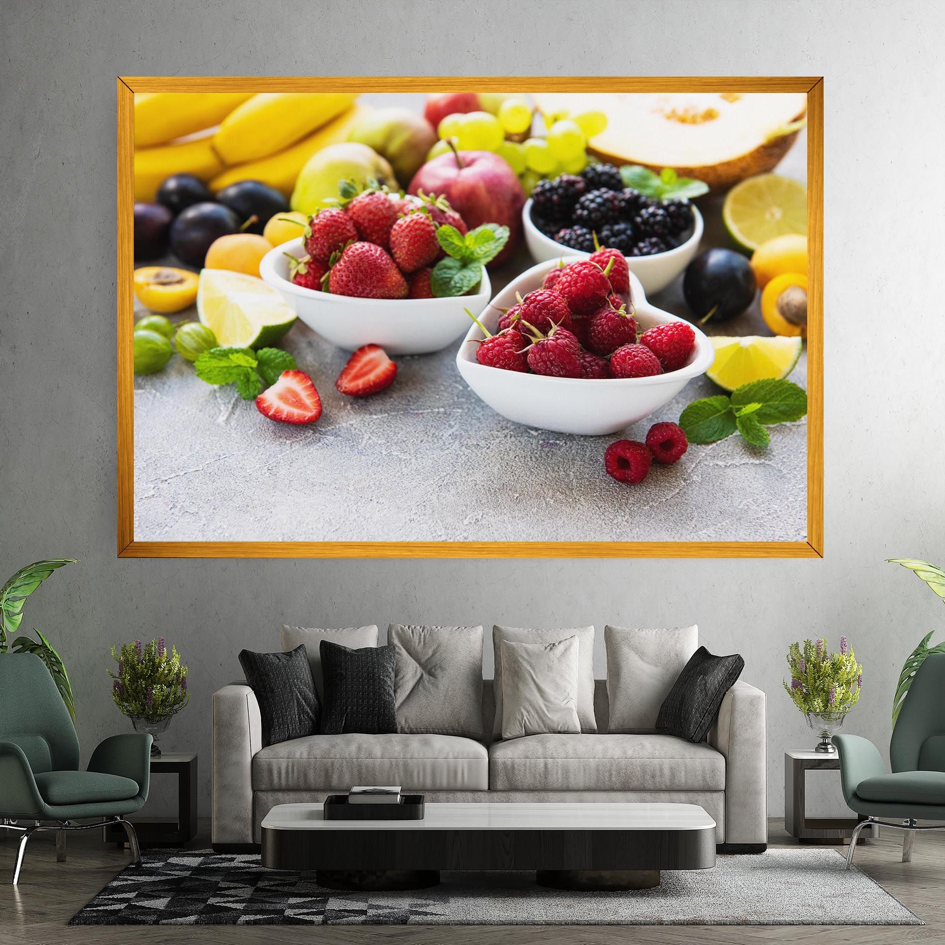 Heart Fresh Fruits mockup 7
