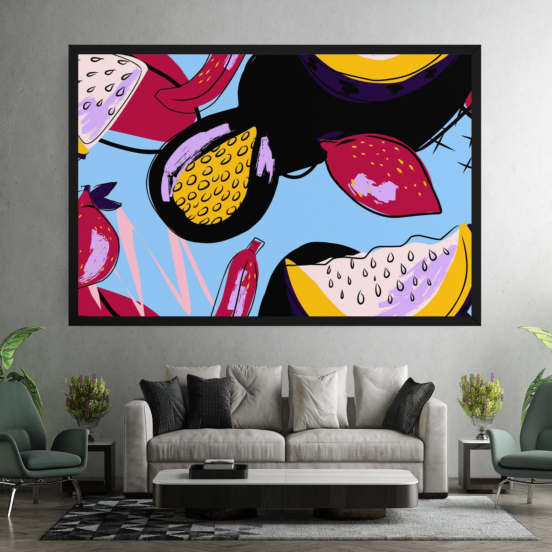 Colorful Fruits mockup 7