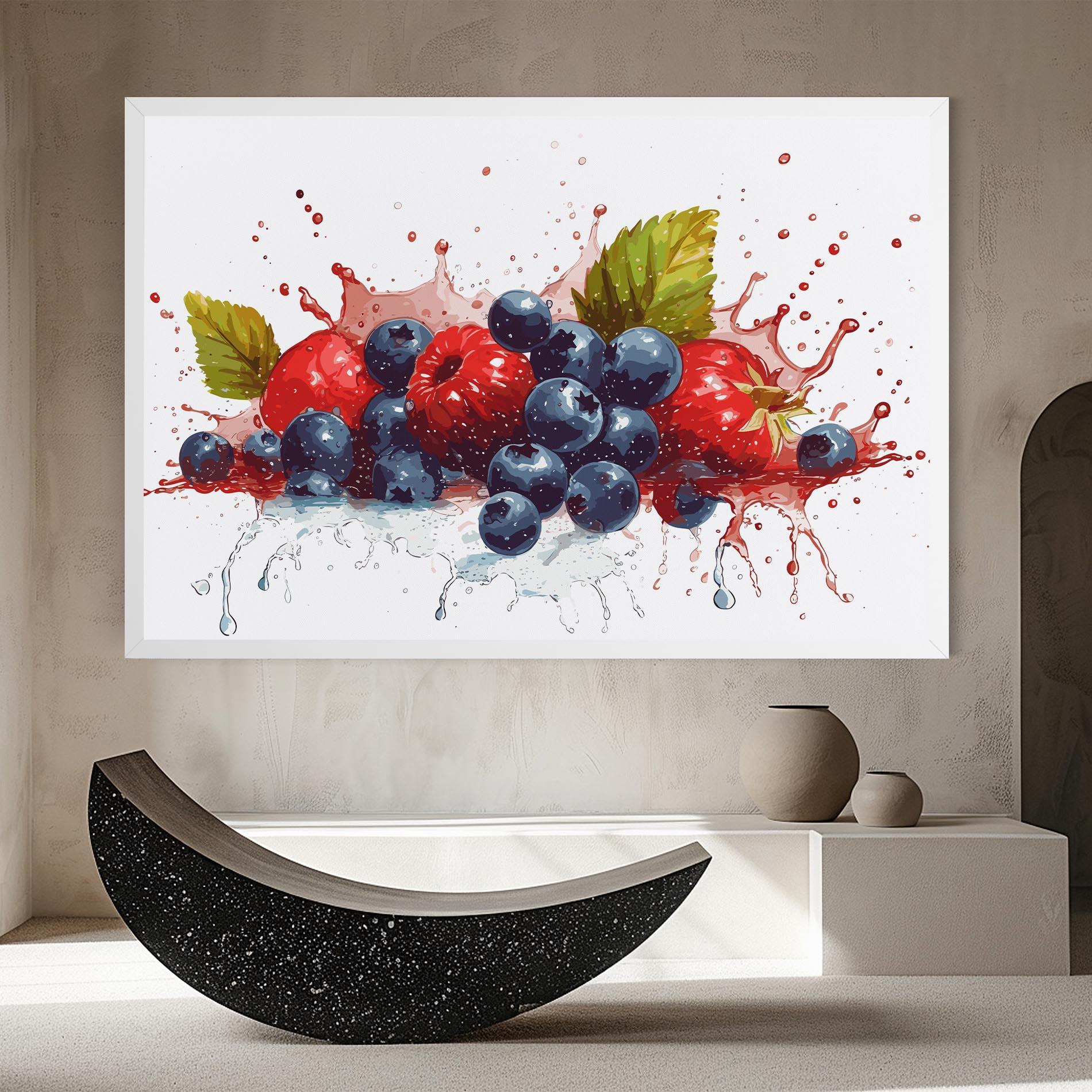 Tablou Canvas Berries Art mockup 8
