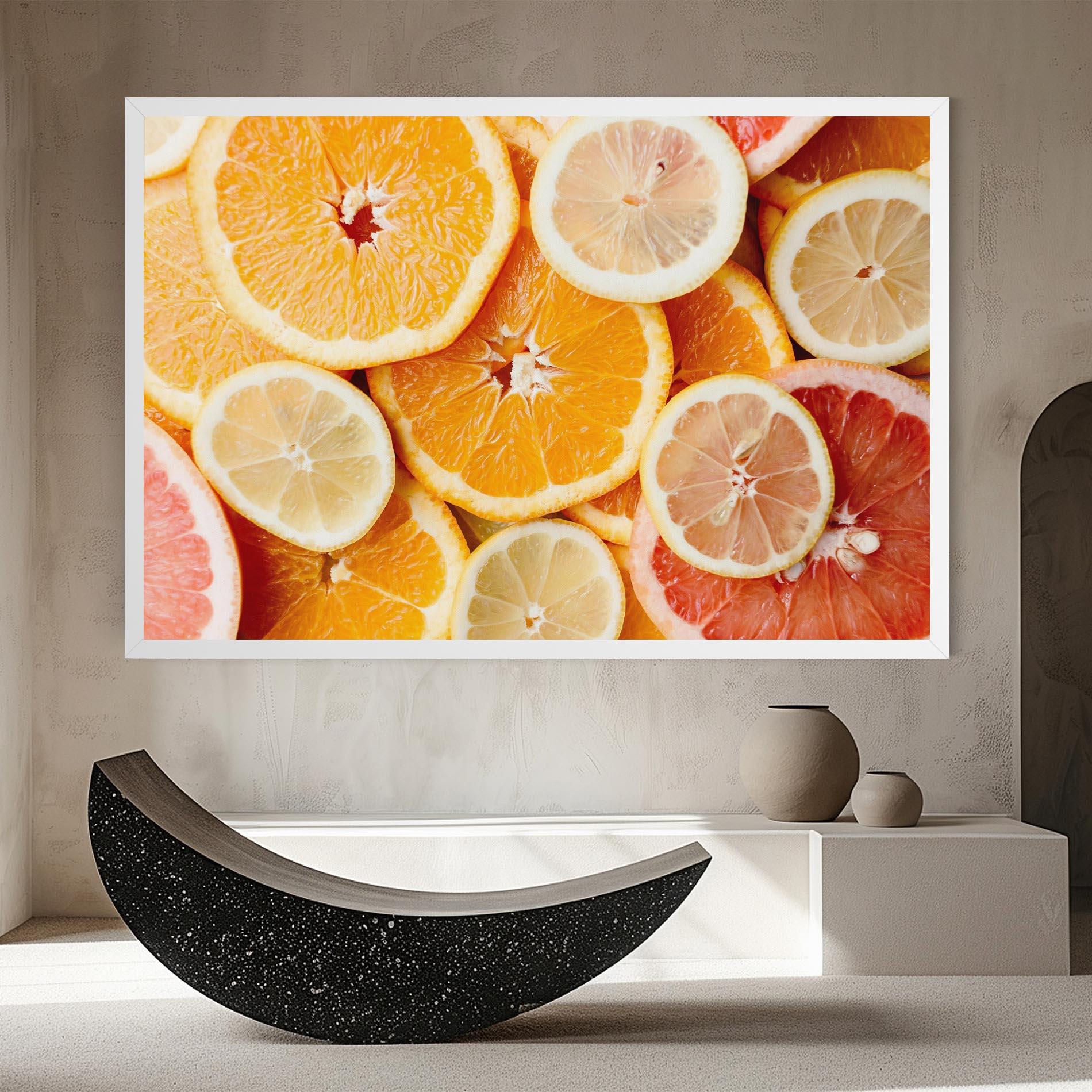 Tablou Canvas Citrus Fruits mockup 8