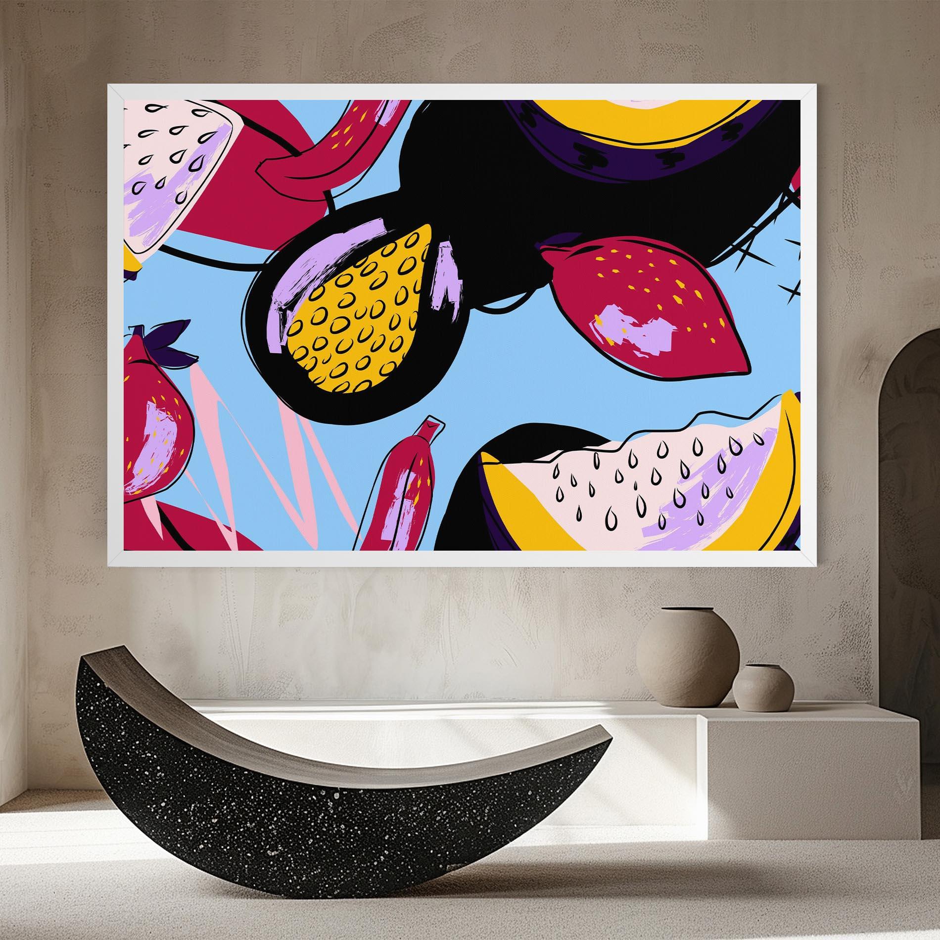 Tablou Canvas Colorful Fruits mockup 8