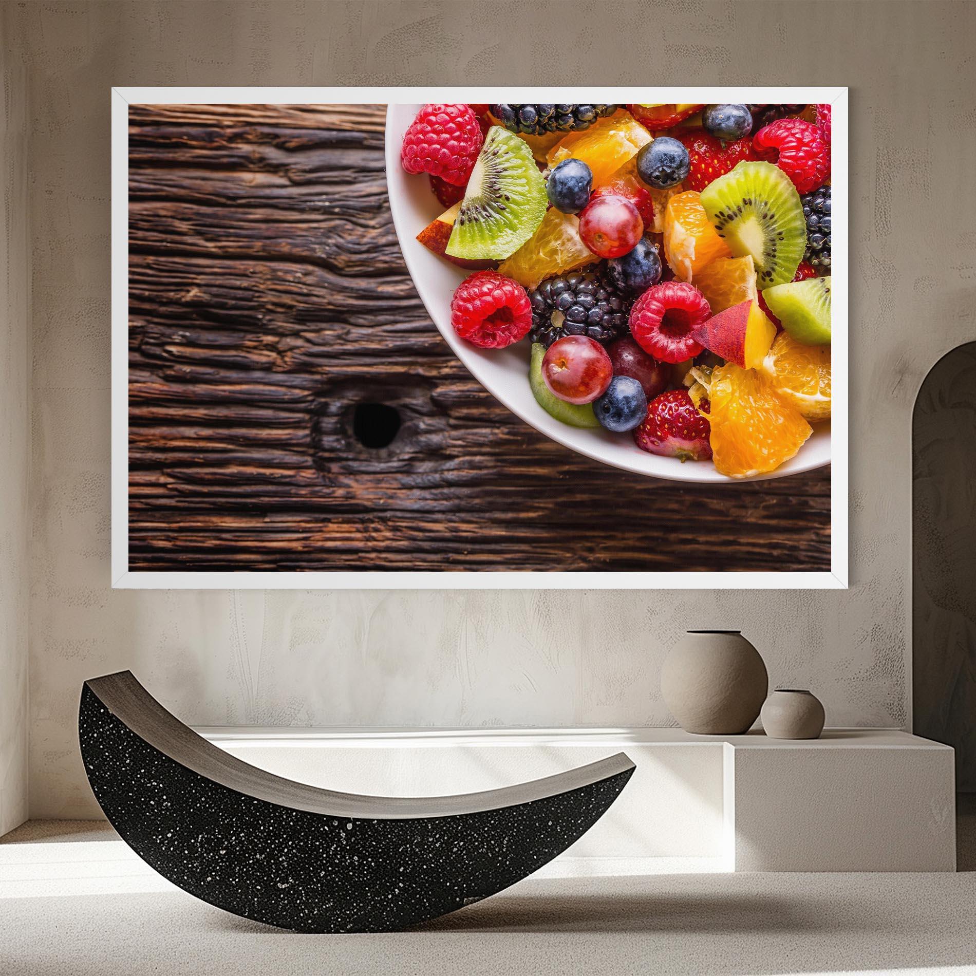 Tablou Canvas Fresh Fruit Salad mockup 8