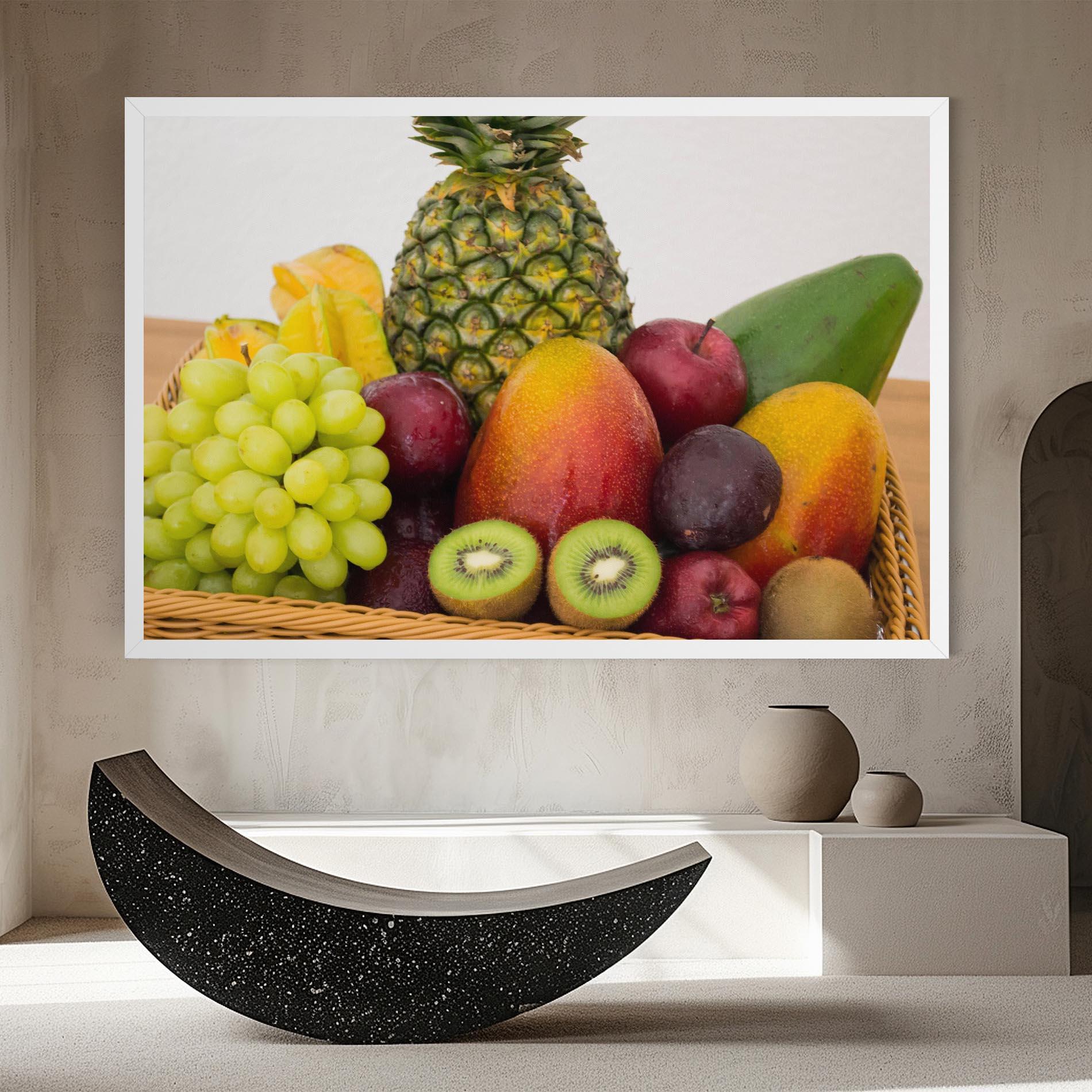Tablou Canvas Fruit Basket mockup 8