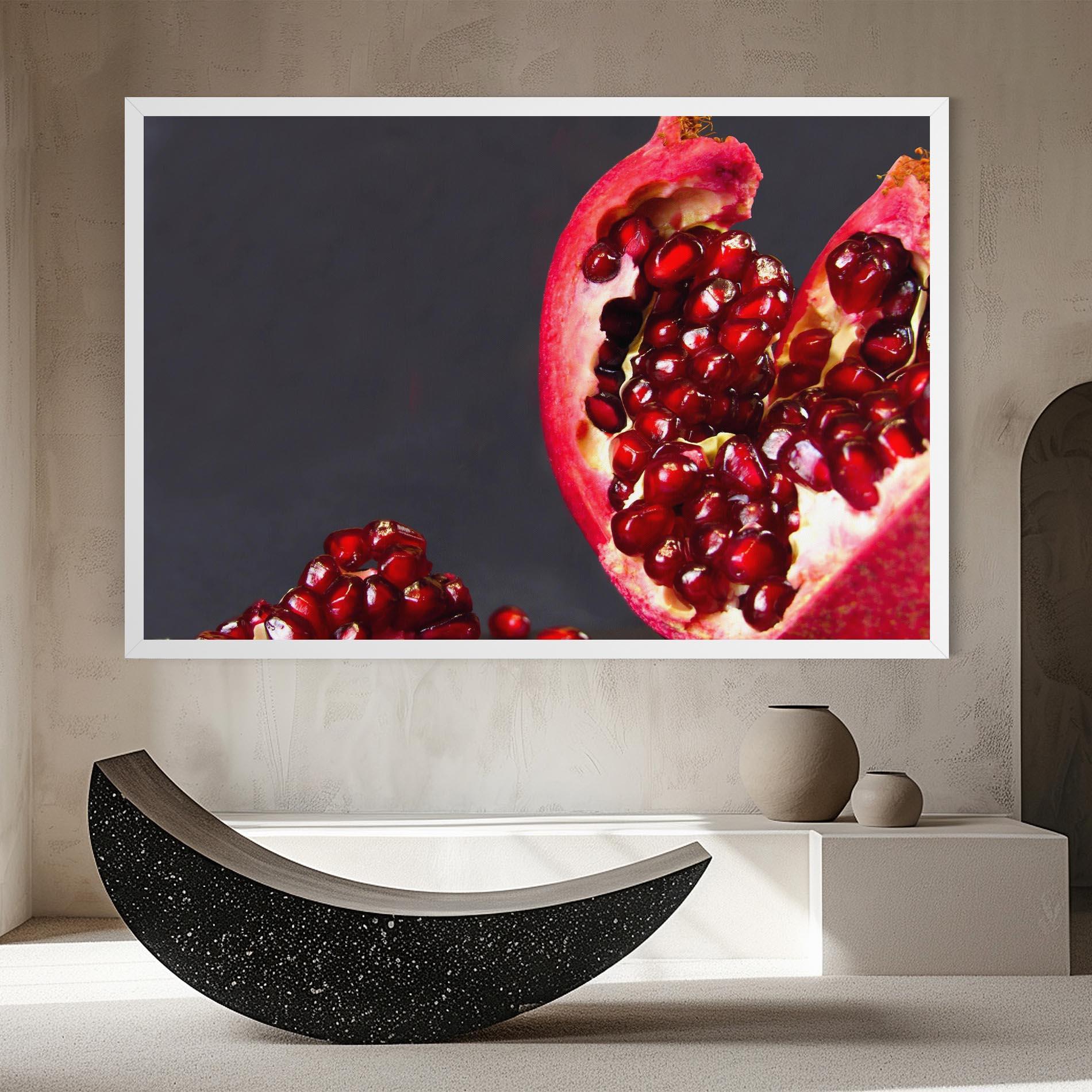 Tablou Canvas Open Pomegranate mockup 8