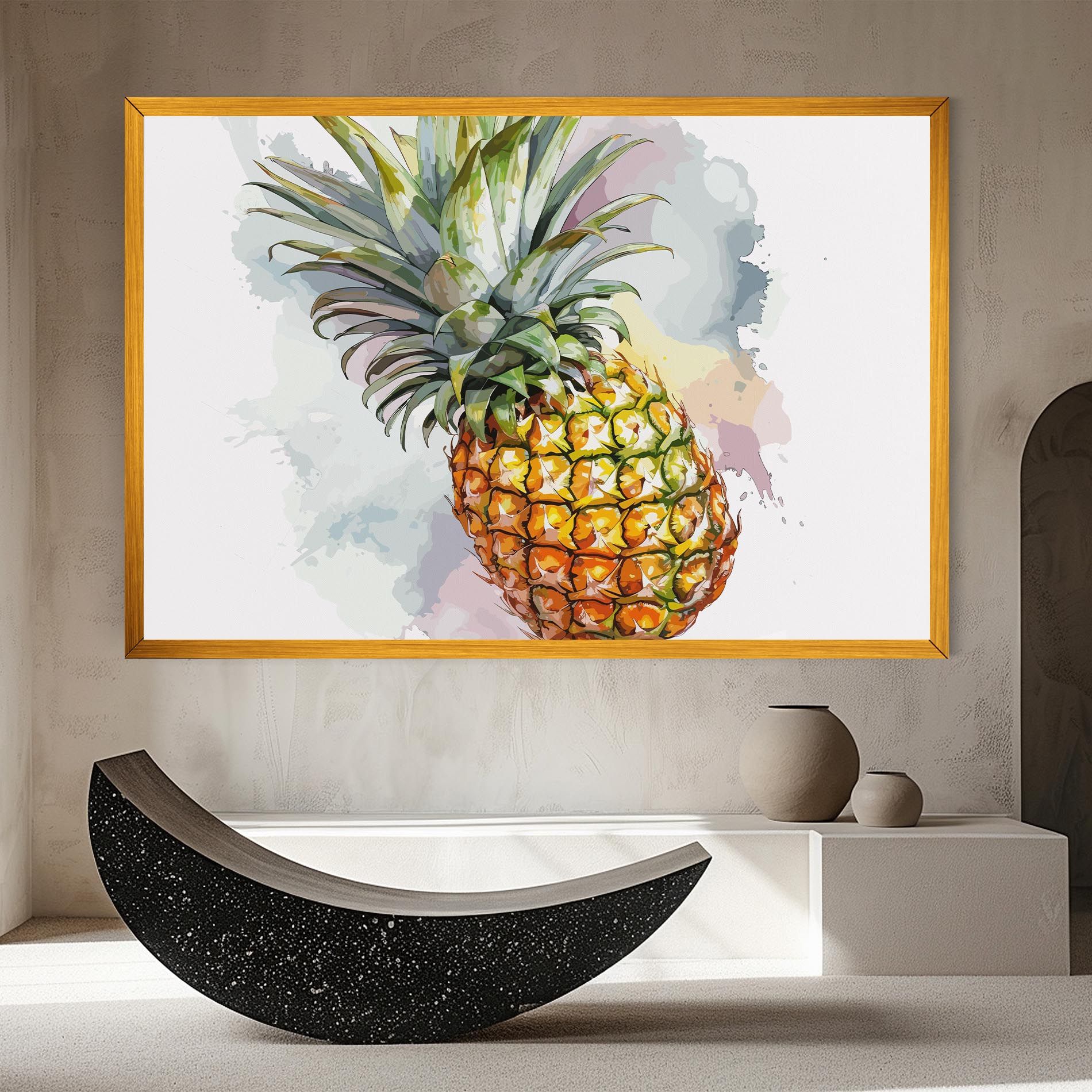 Artistic Pineapple mockup 8