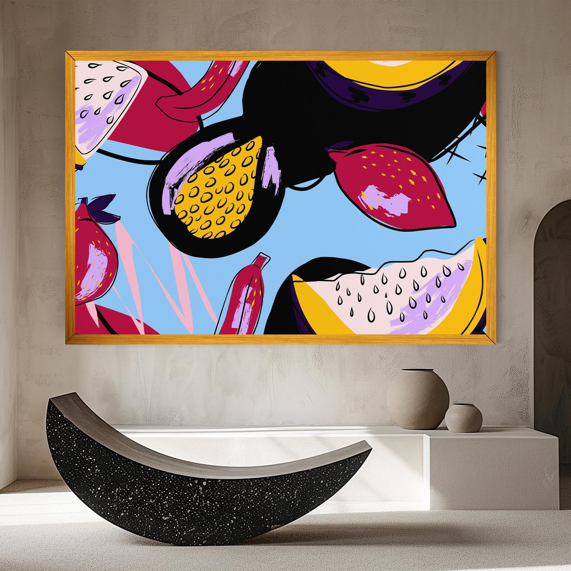 Colorful Fruits mockup 8