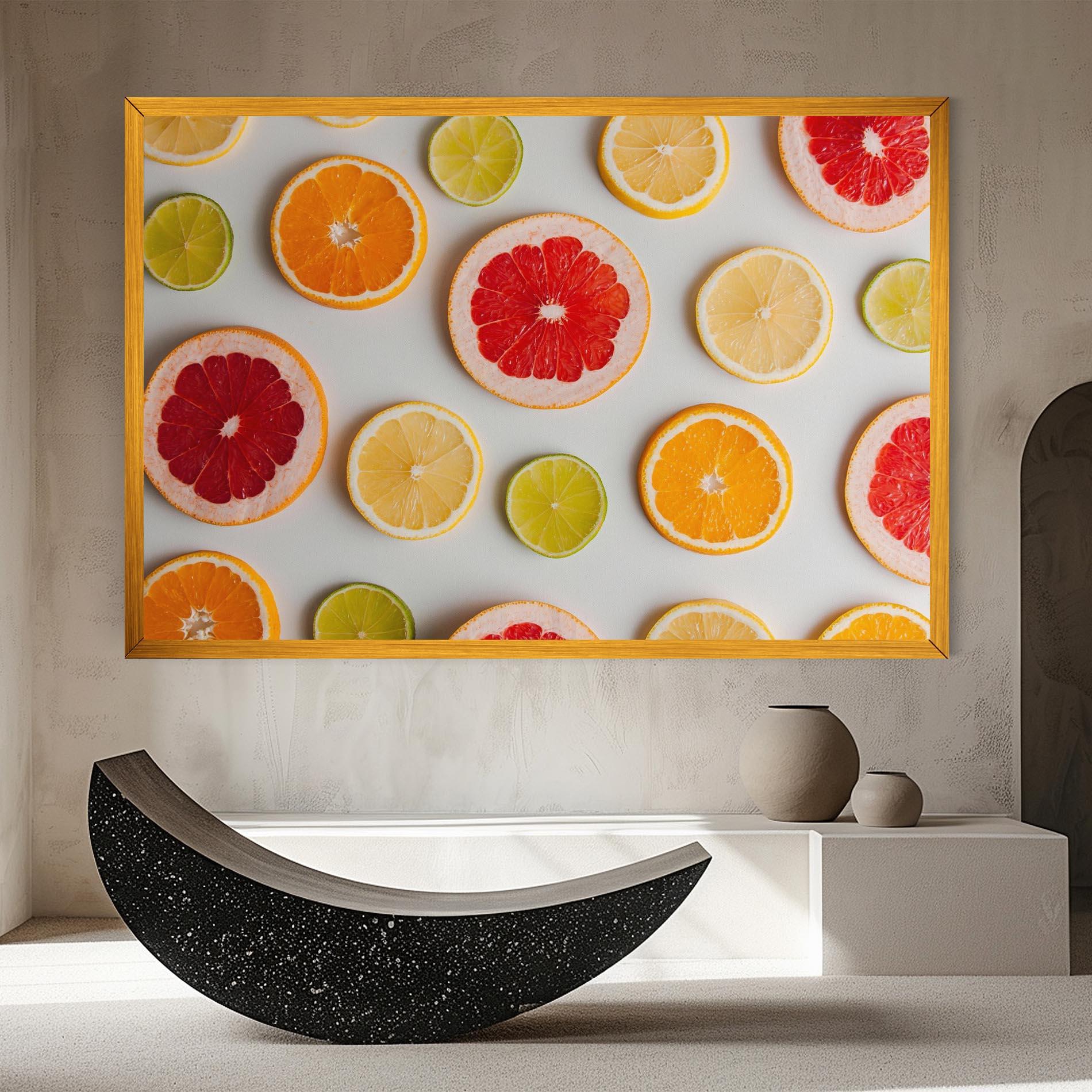 Tablou Canvas Grapefruit Mix mockup 8