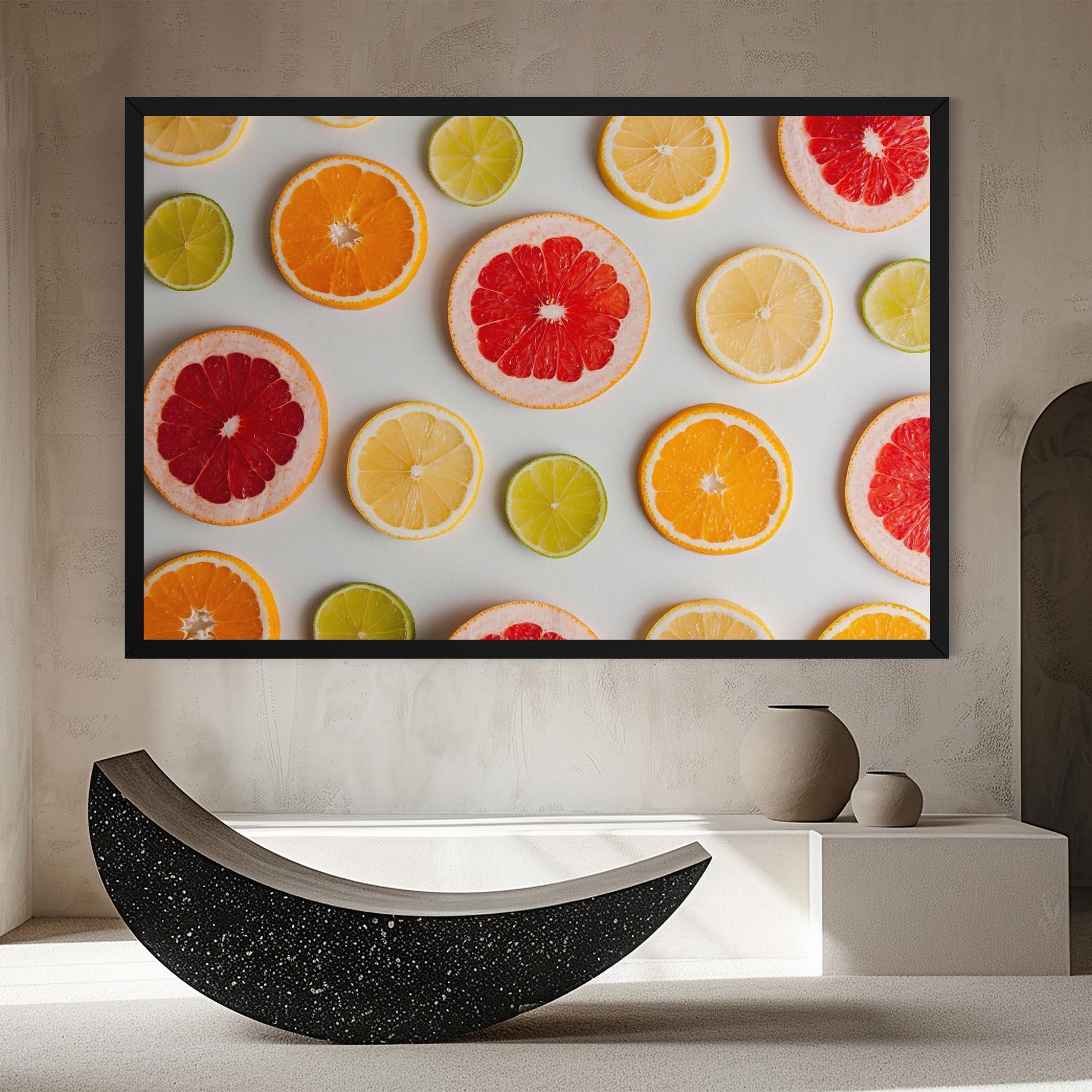 Tablou Canvas Grapefruit Mix mockup 8