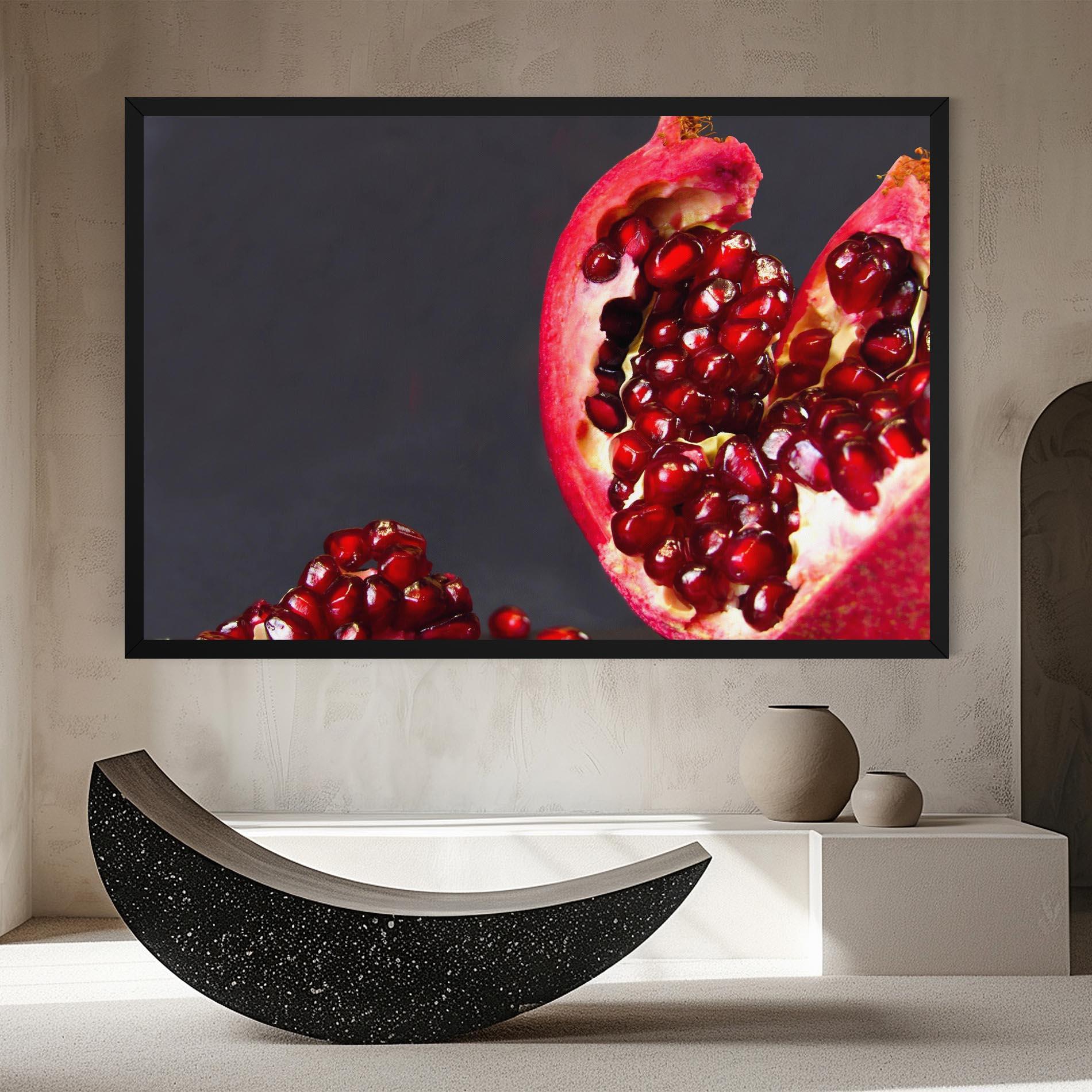 Tablou Canvas Open Pomegranate mockup 8