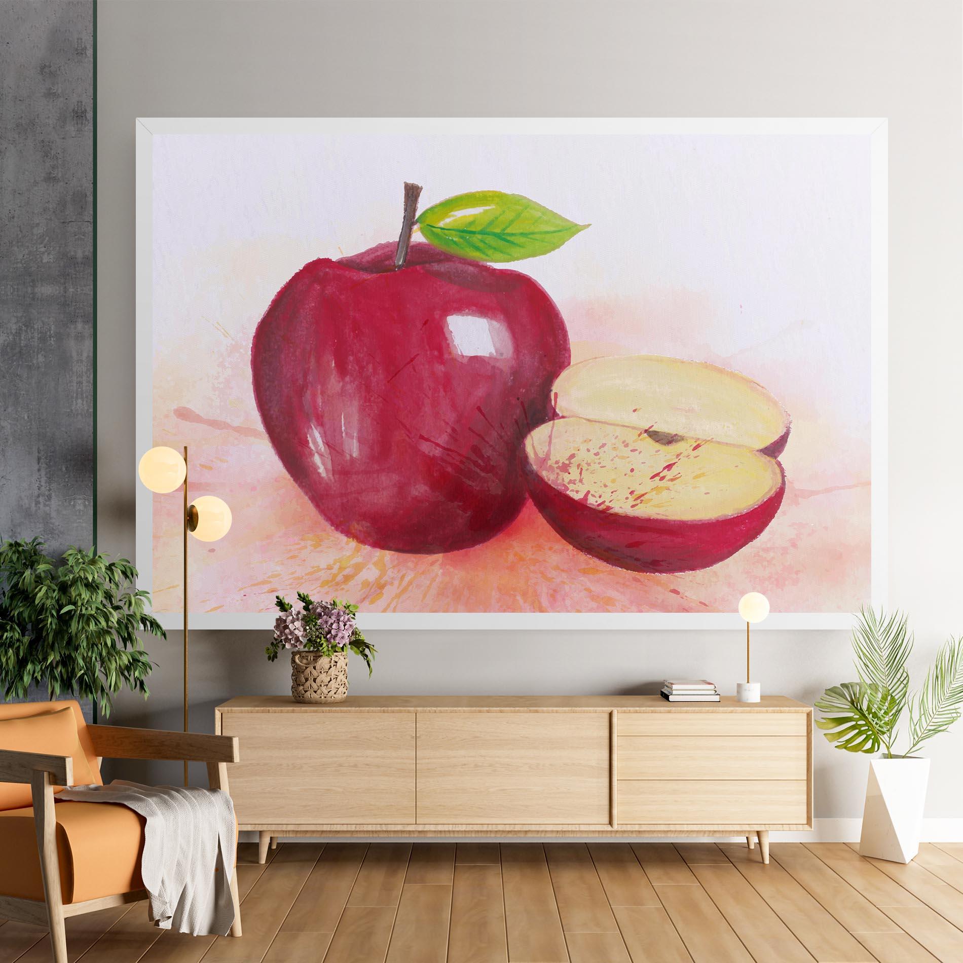 Tablou Canvas Apple Art mockup 9