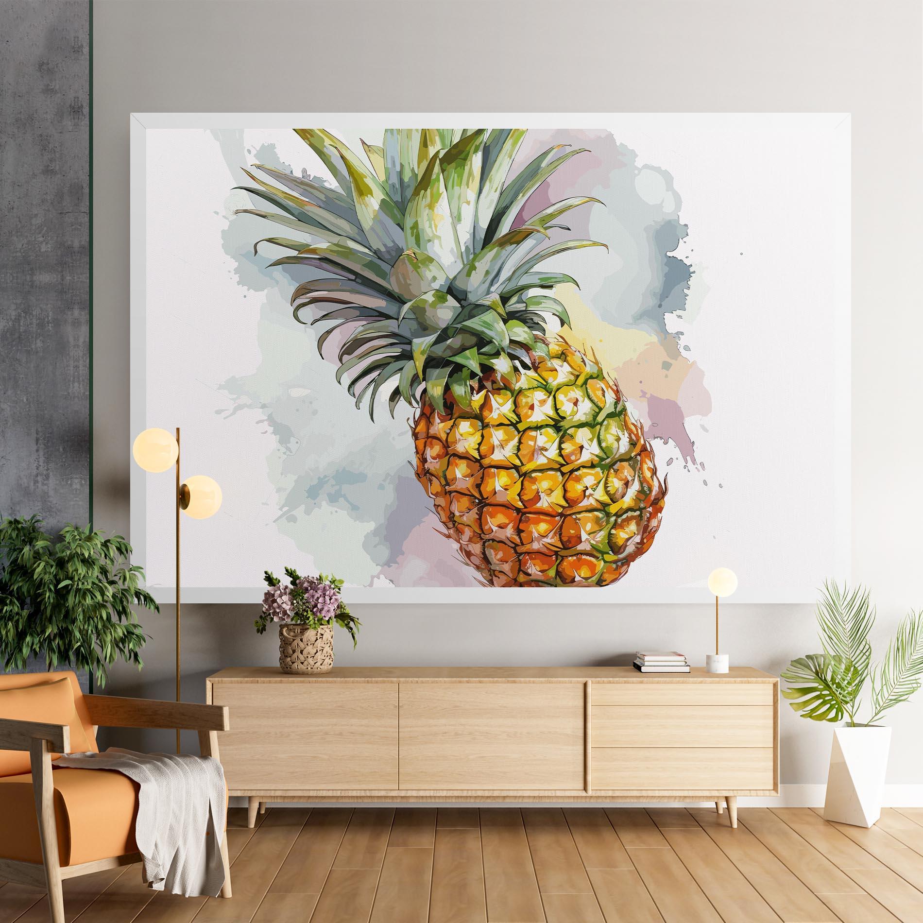 Tablou Canvas Artistic Pineapple mockup 9