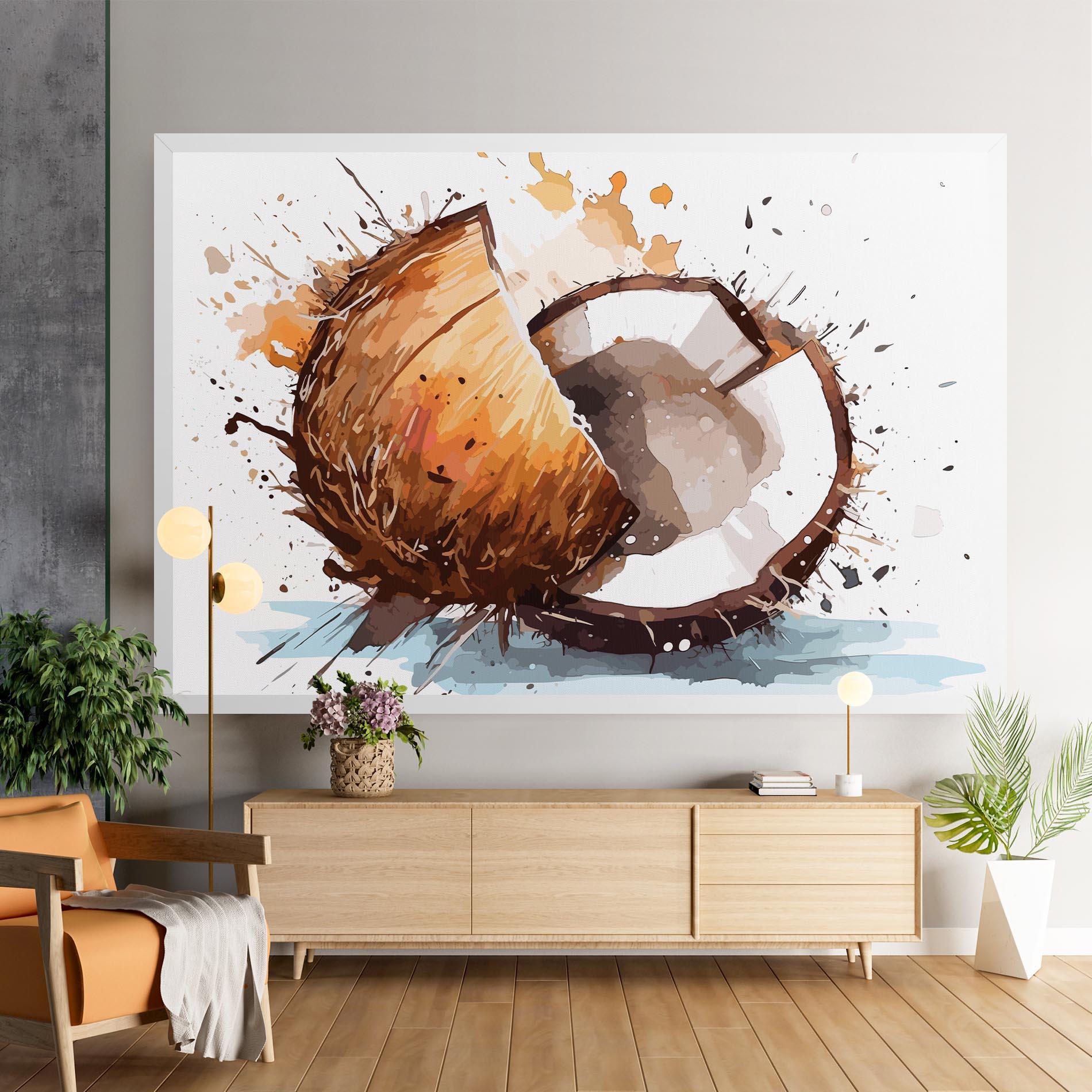 Tablou Canvas Coconut Art mockup 9