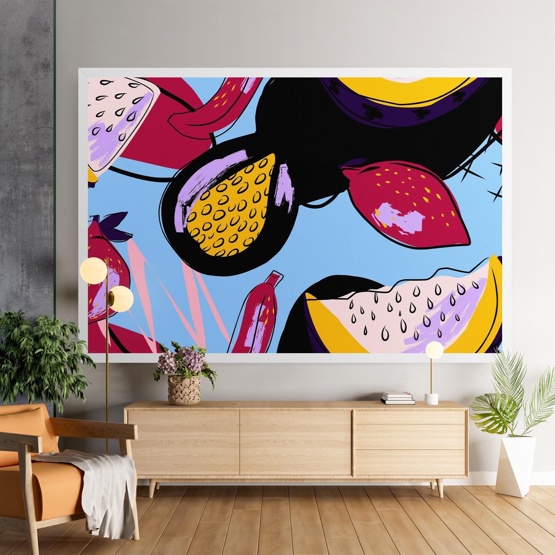 Tablou Canvas Colorful Fruits mockup 9