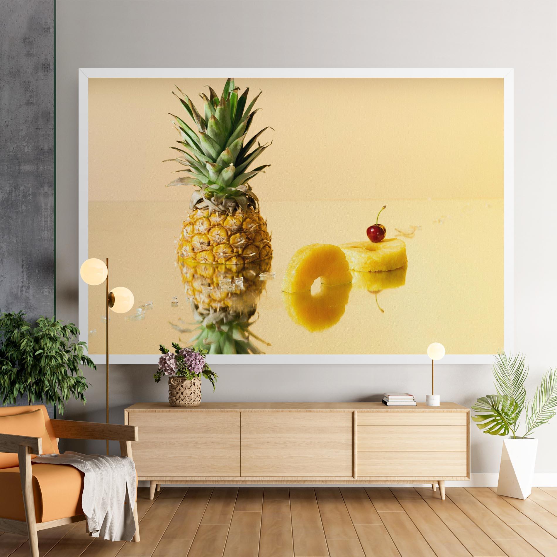 Tablou Canvas Cut Pineapple mockup 9