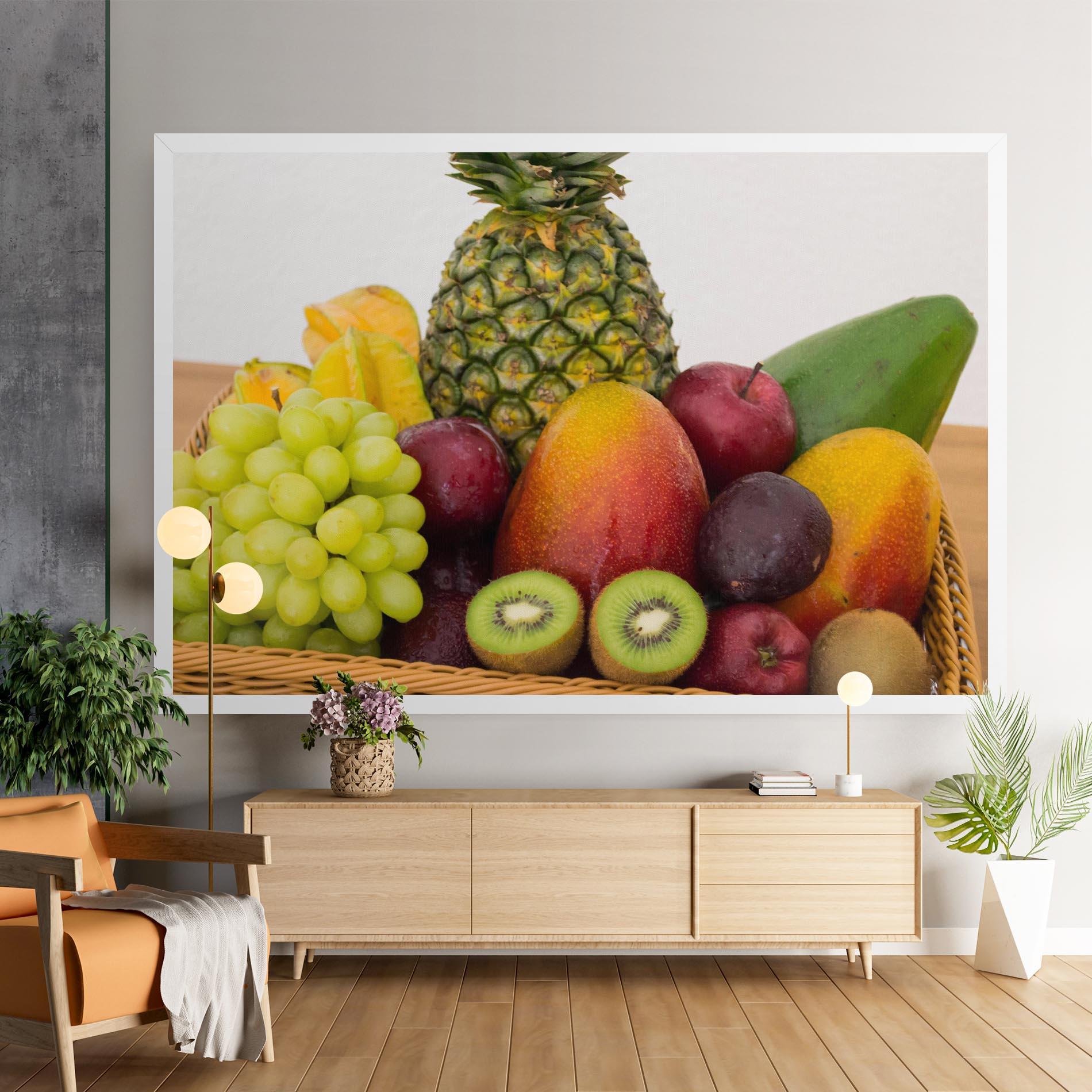 Tablou Canvas Fruit Basket mockup 9