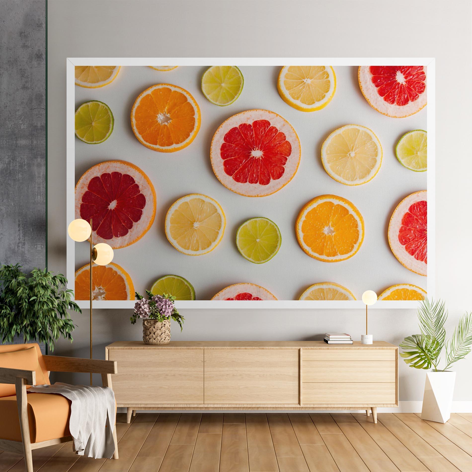Tablou Canvas Grapefruit Mix mockup 9