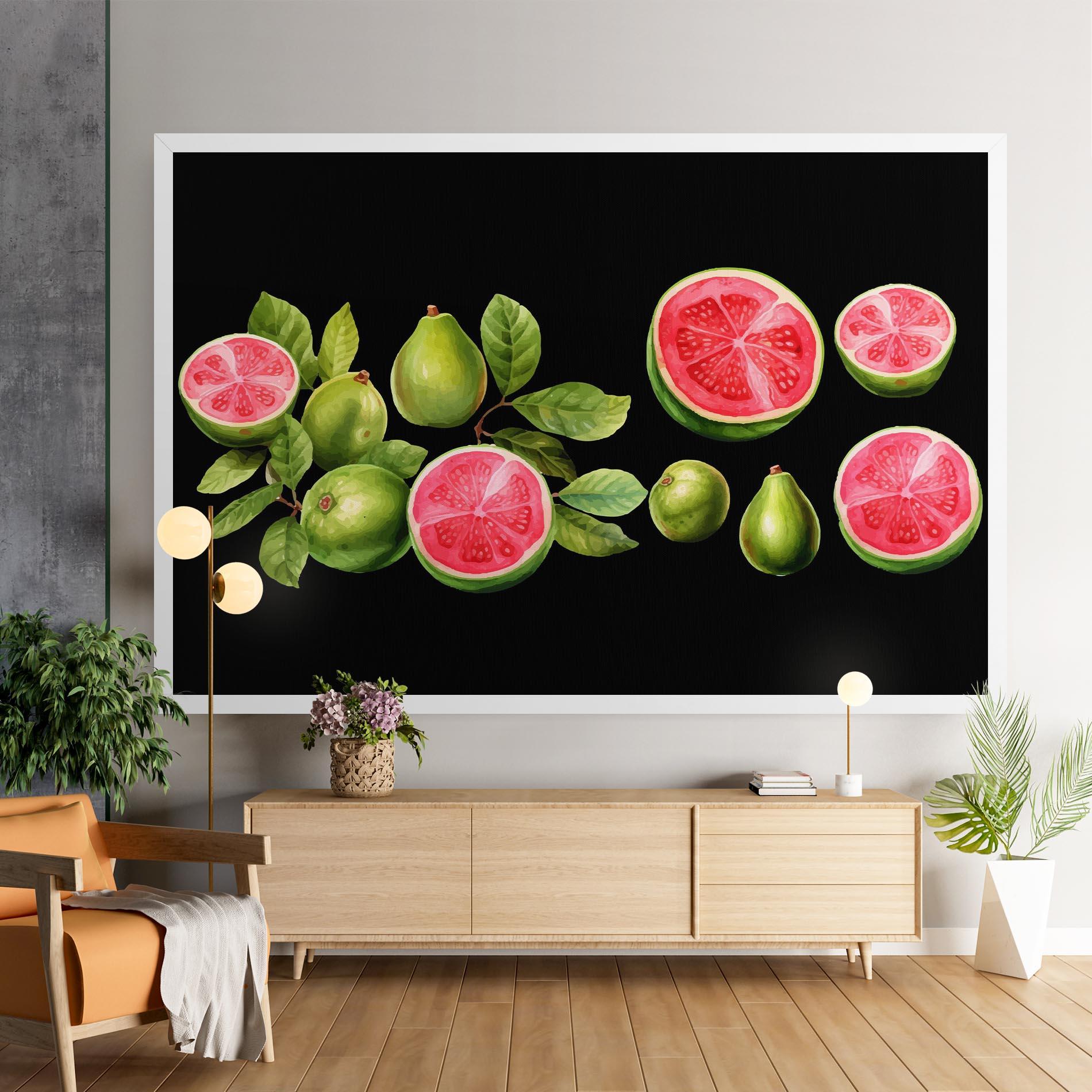 Tablou Canvas Green Fruit mockup 9
