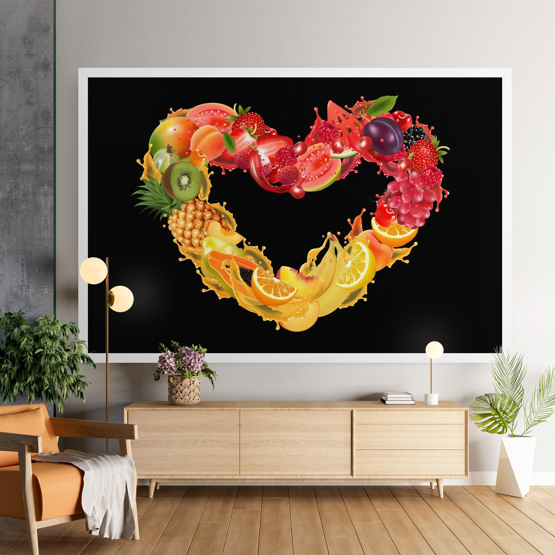 Tablou Canvas Juice Frame mockup 9