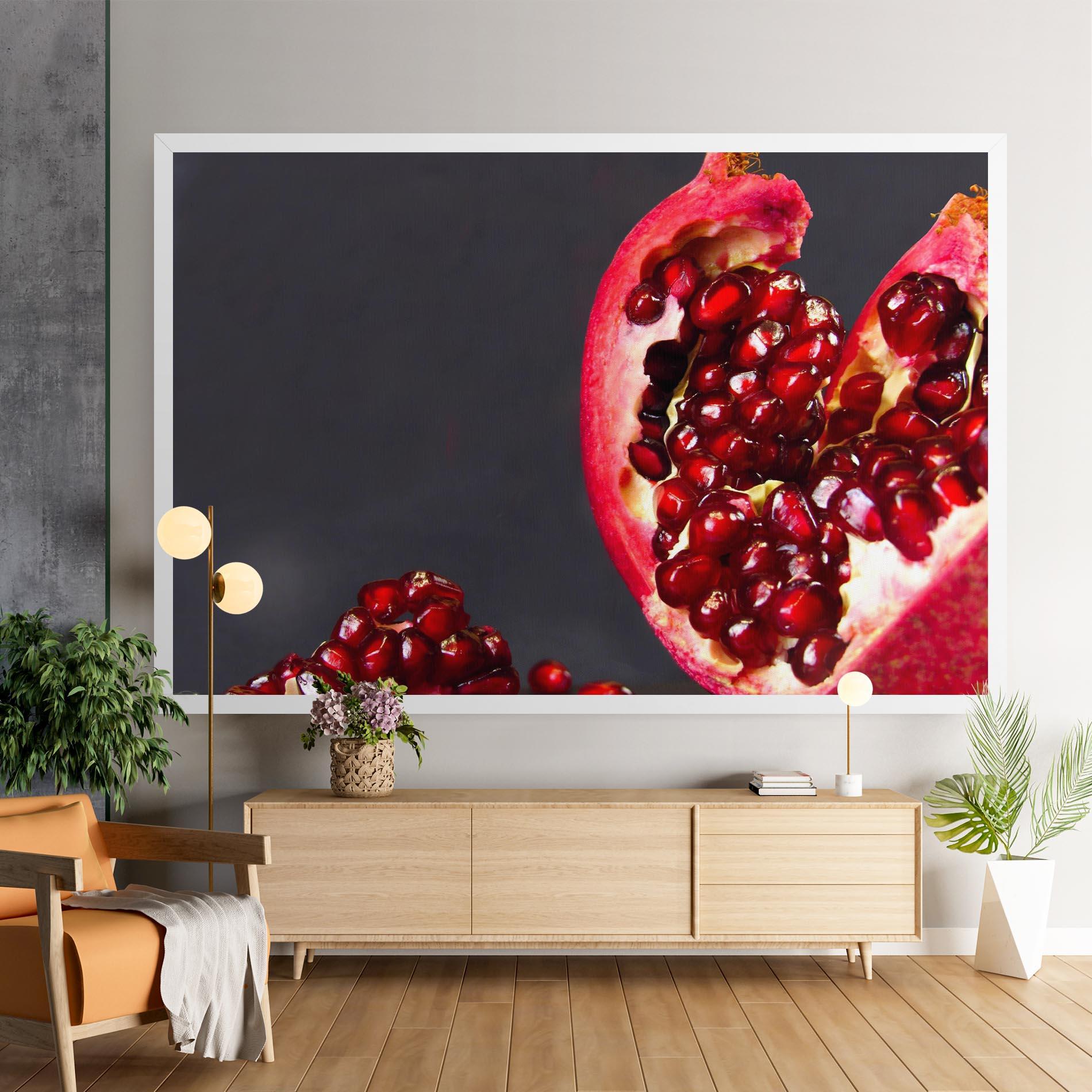 Tablou Canvas Open Pomegranate mockup 9