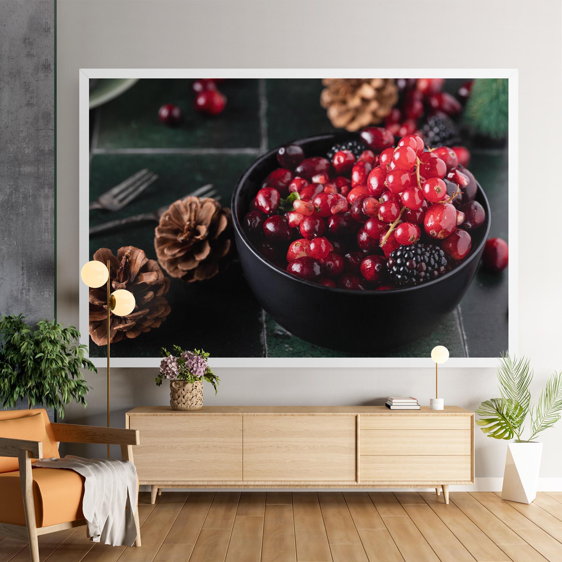 Tablou Canvas Red Berries mockup 9
