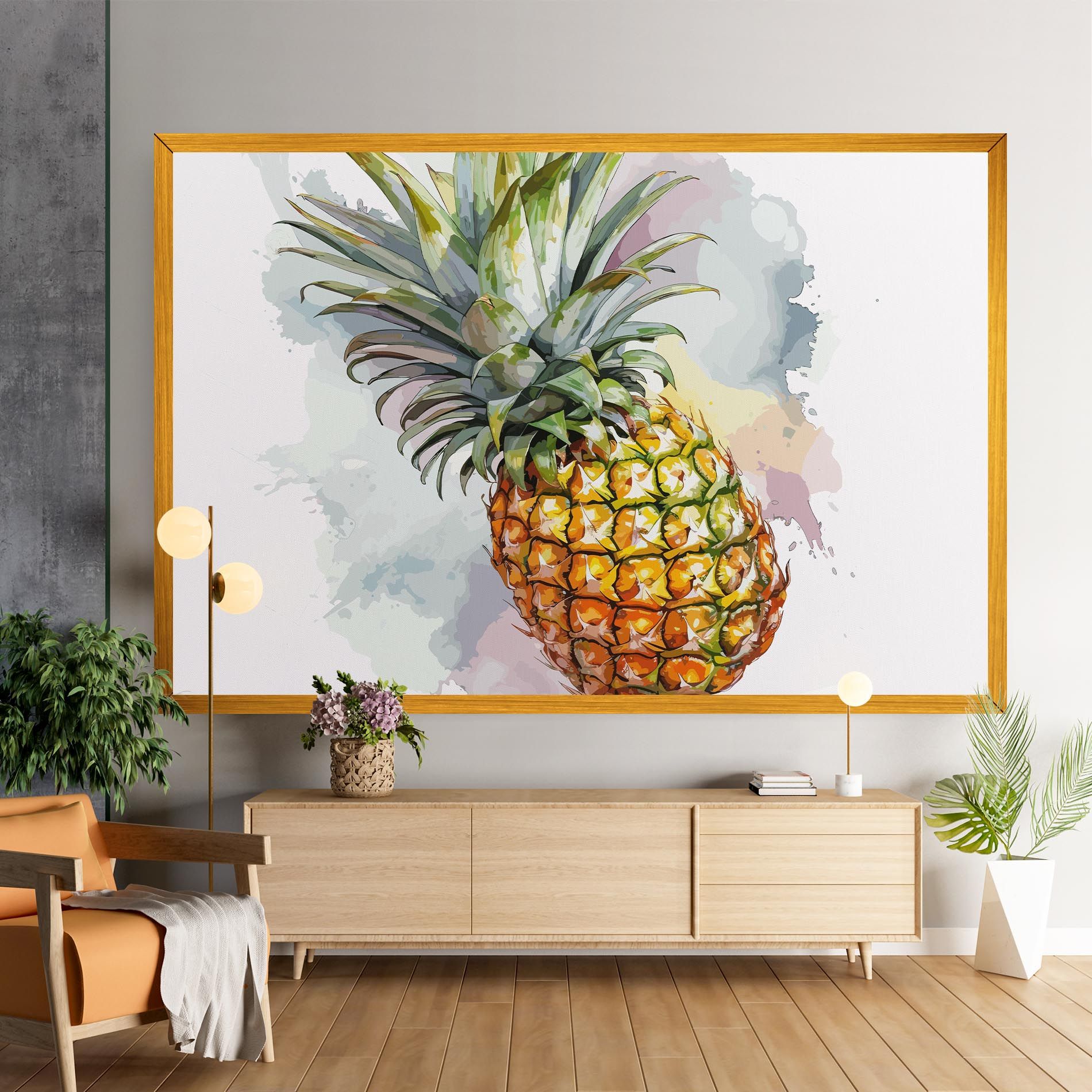Artistic Pineapple mockup 9