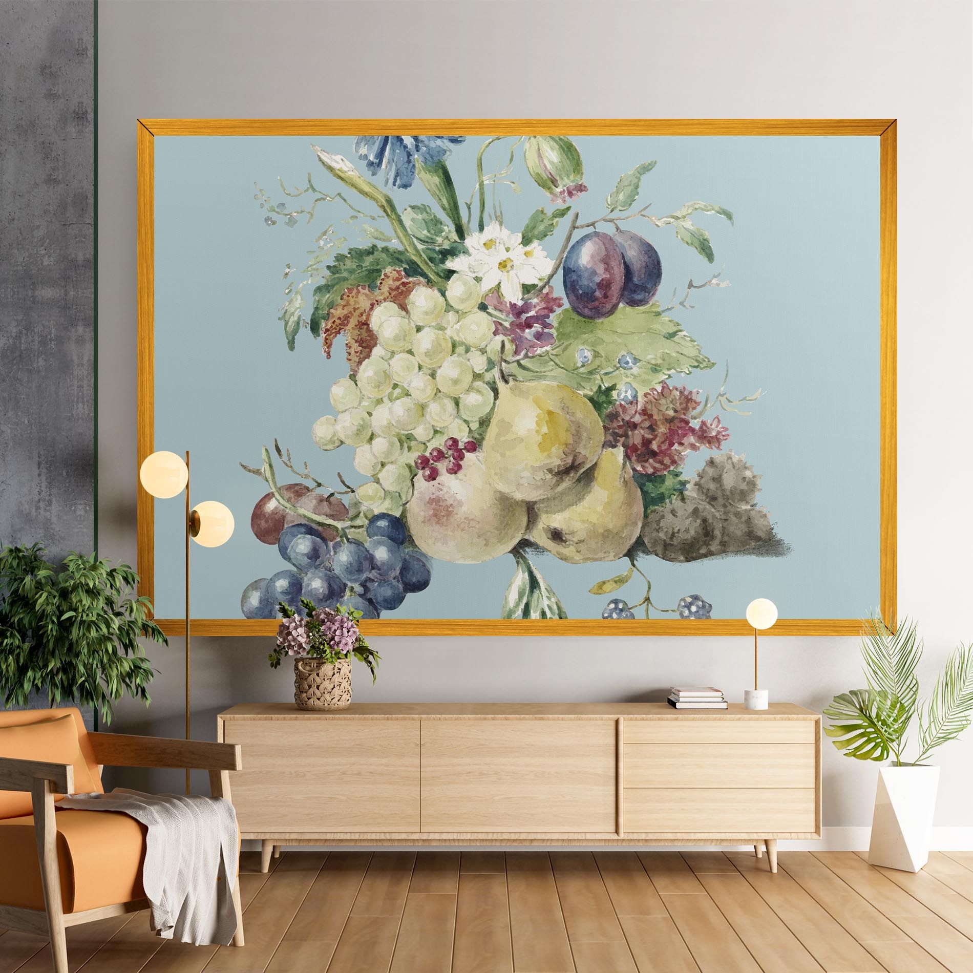 Fruit Paintig mockup 9