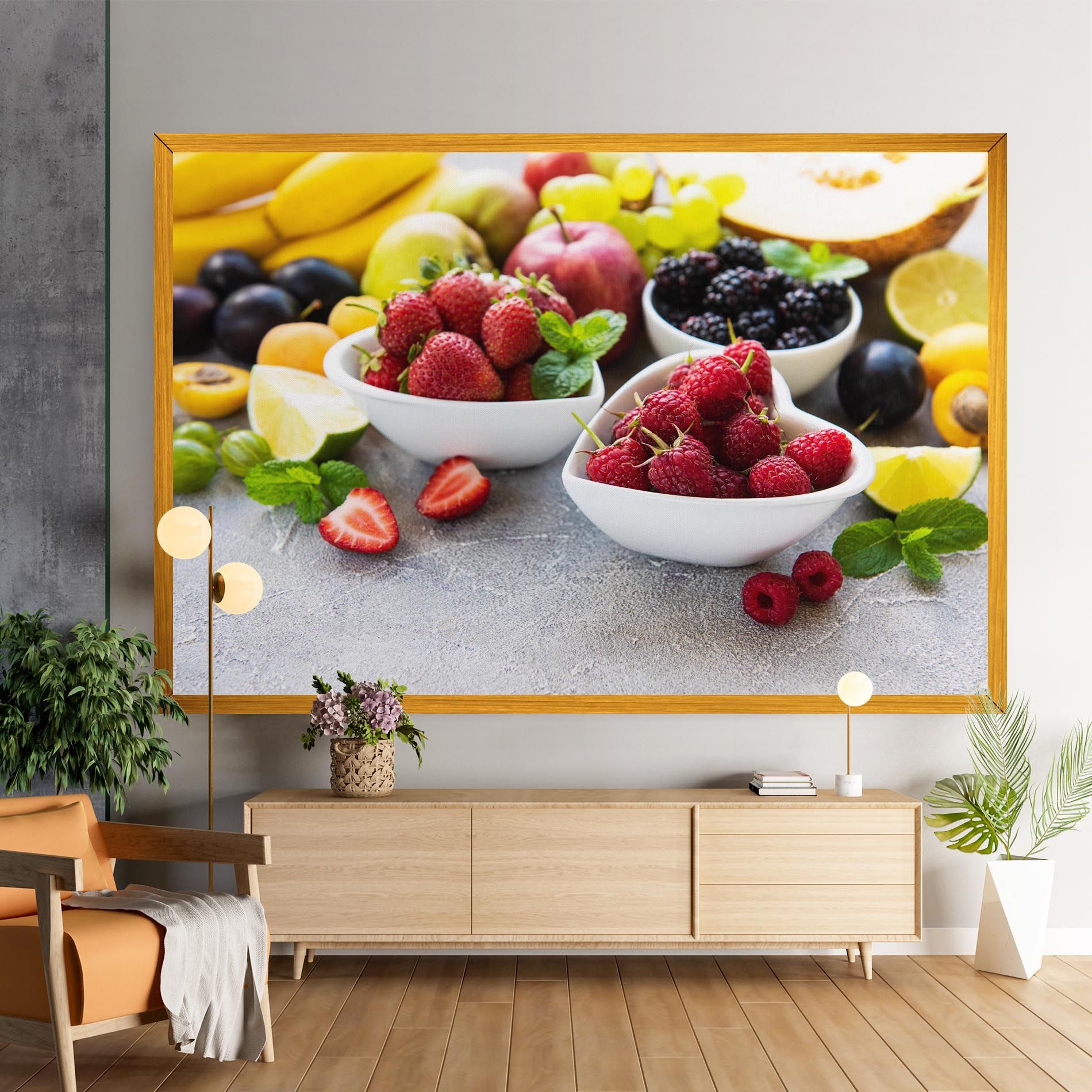 Heart Fresh Fruits mockup 9