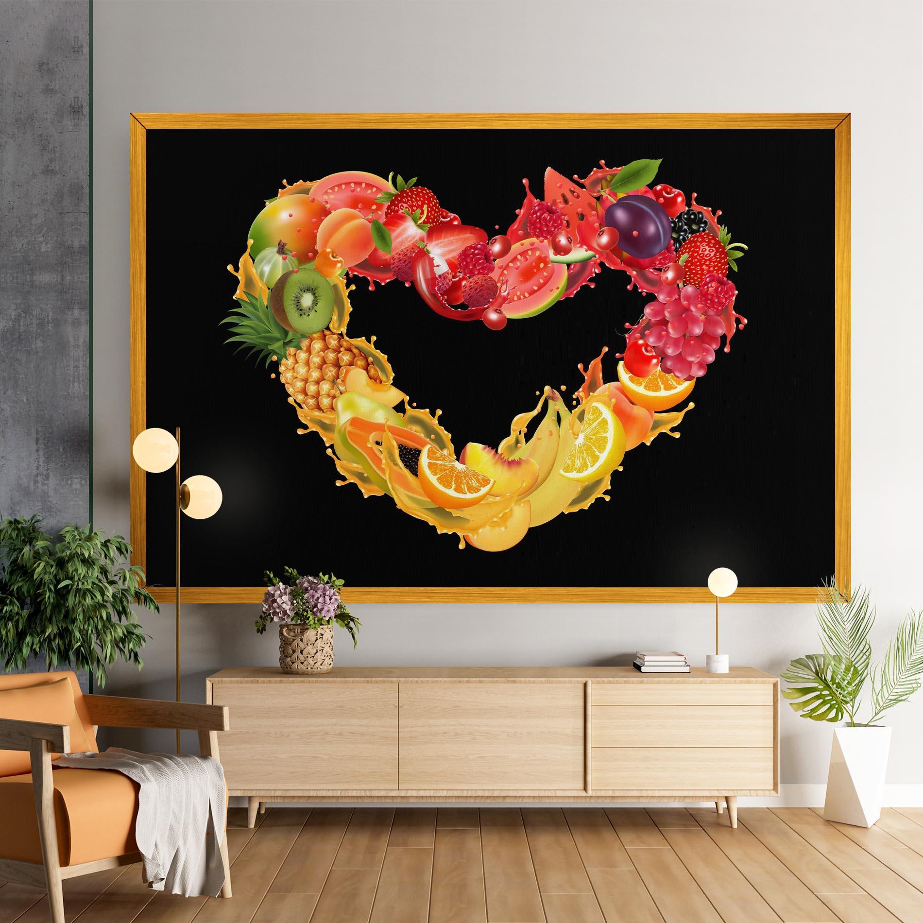 Tablou Canvas Juice Frame mockup 9