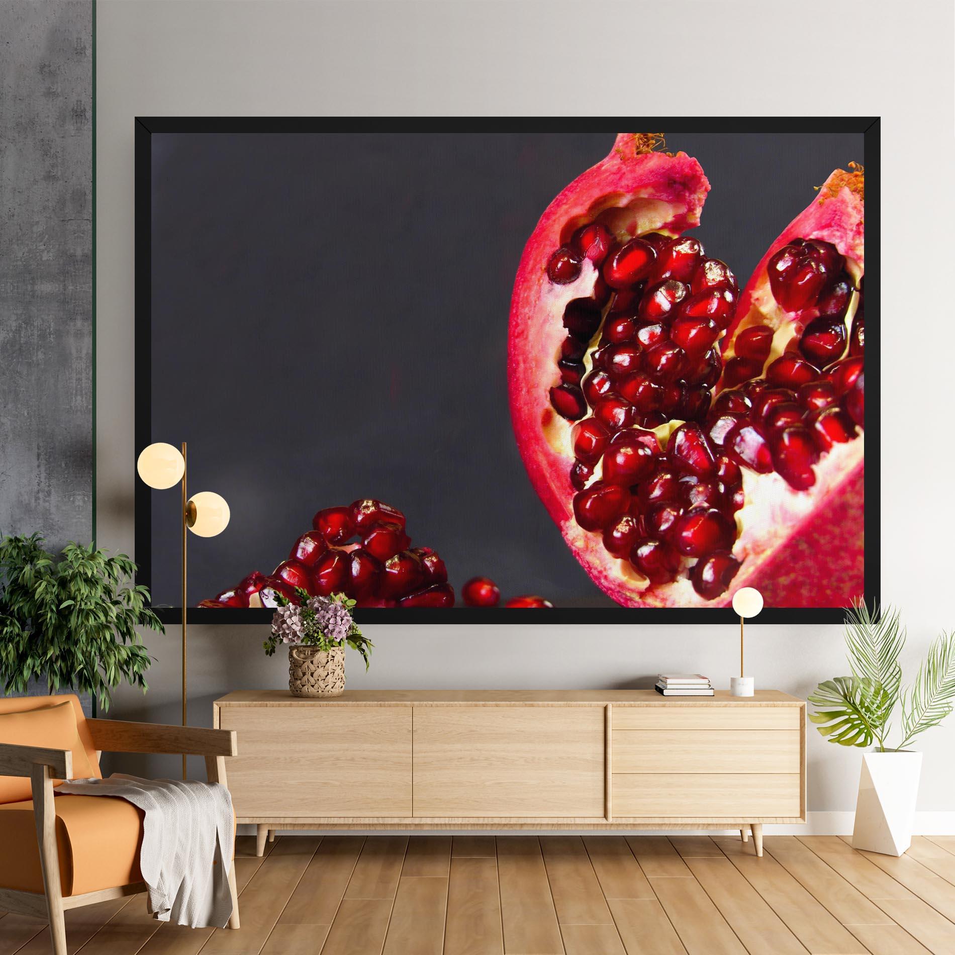 Tablou Canvas Open Pomegranate mockup 9