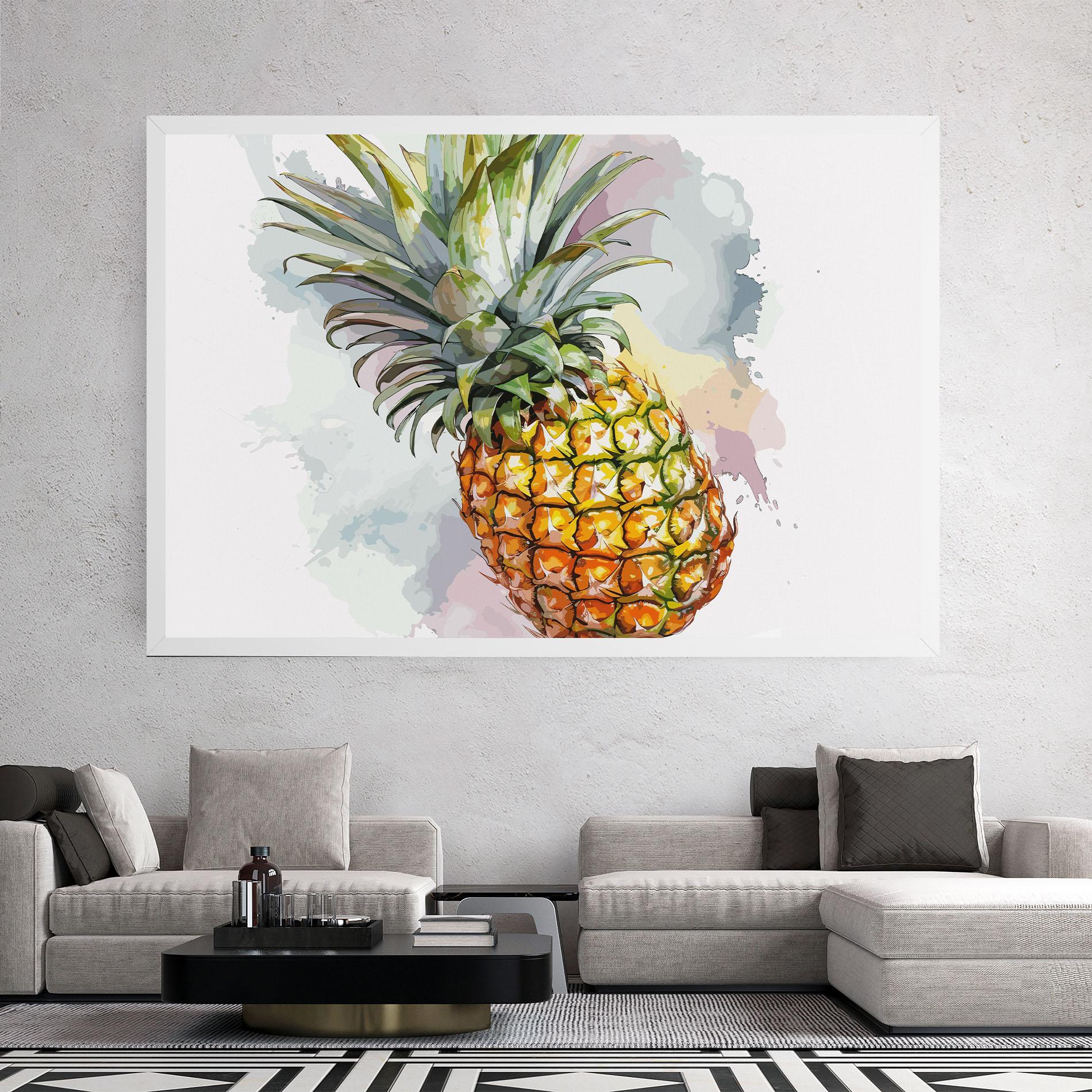 Tablou Canvas Artistic Pineapple mockup 2