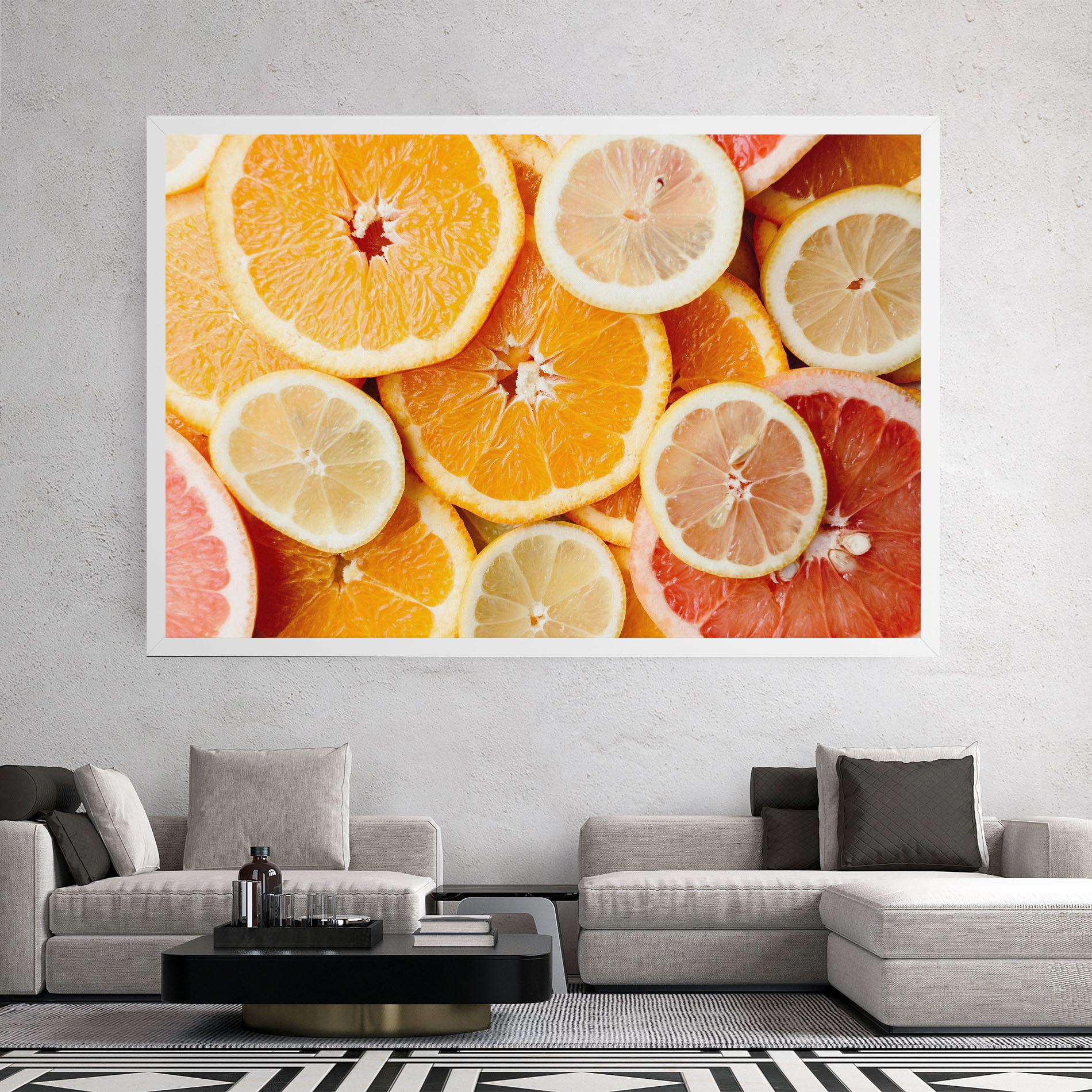 Tablou Canvas Citrus Fruits mockup 2
