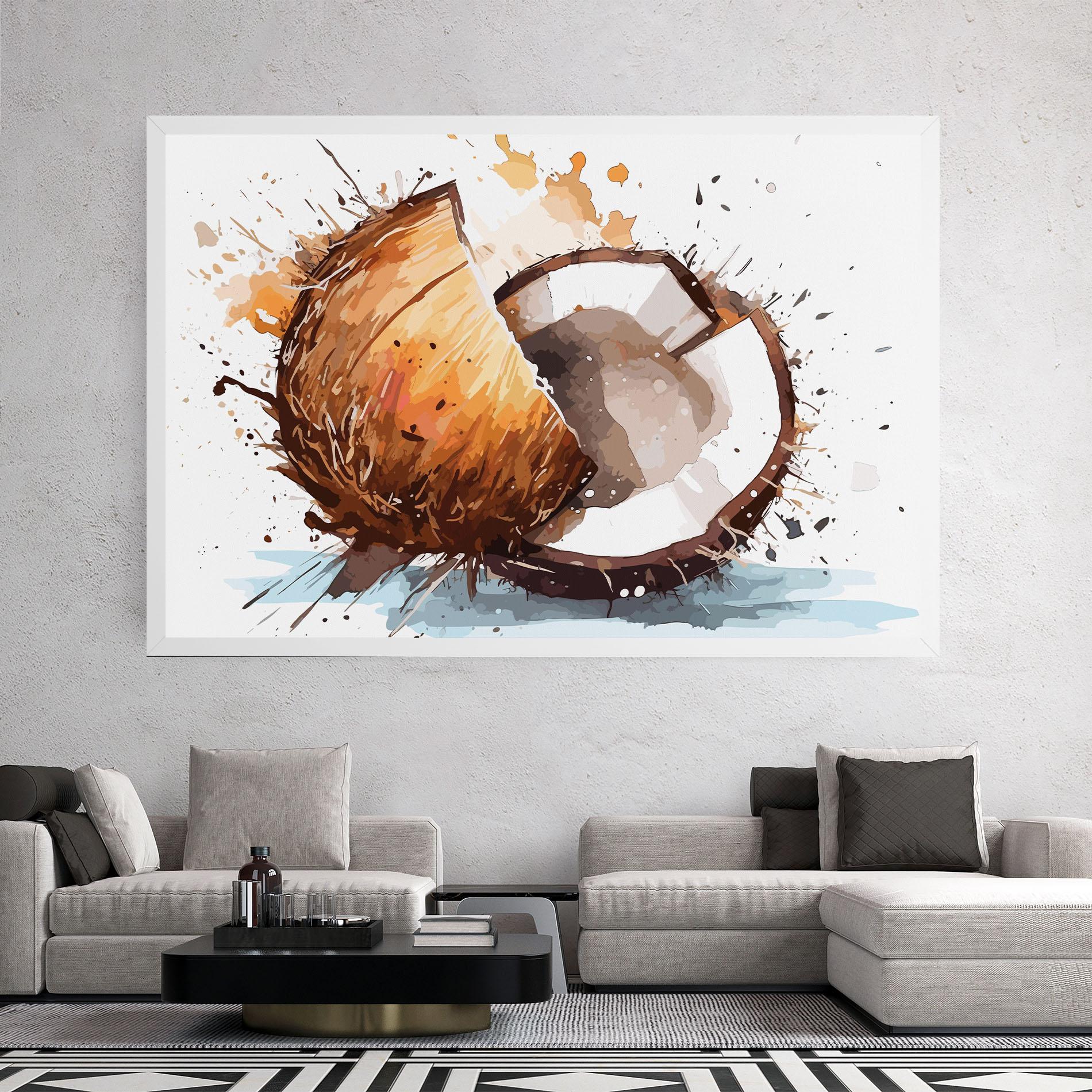 Tablou Canvas Coconut Art mockup 2