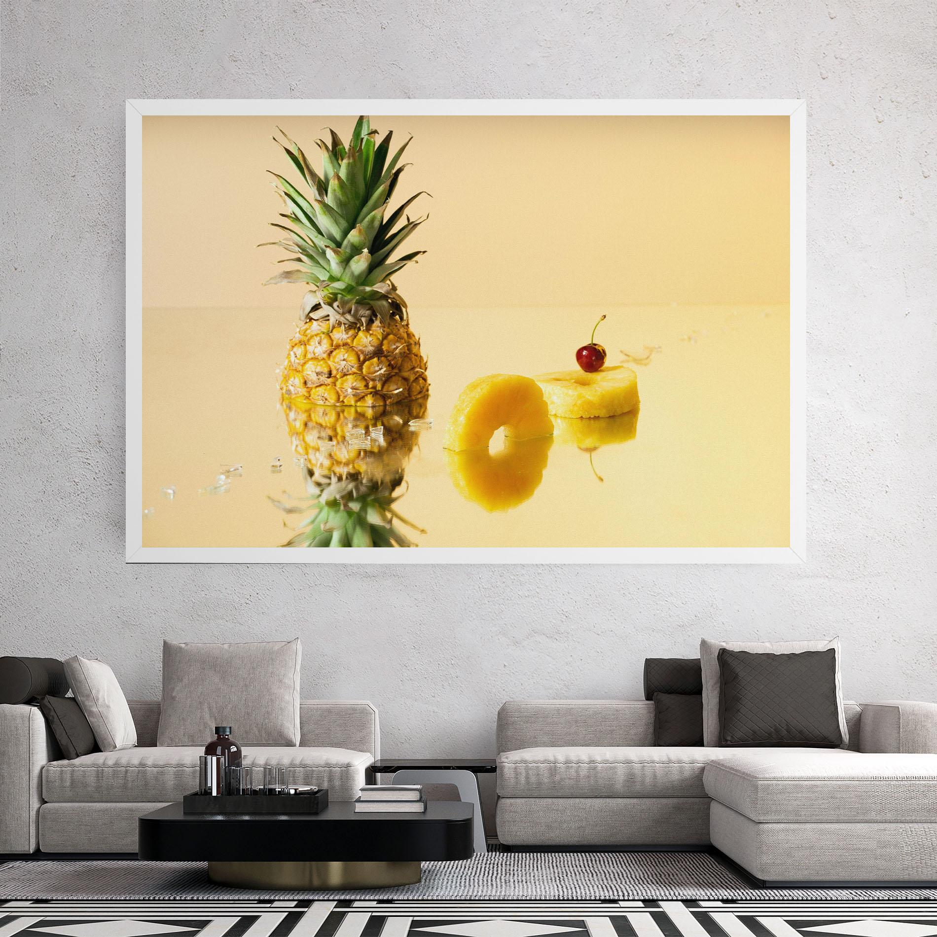 Tablou Canvas Cut Pineapple mockup 2