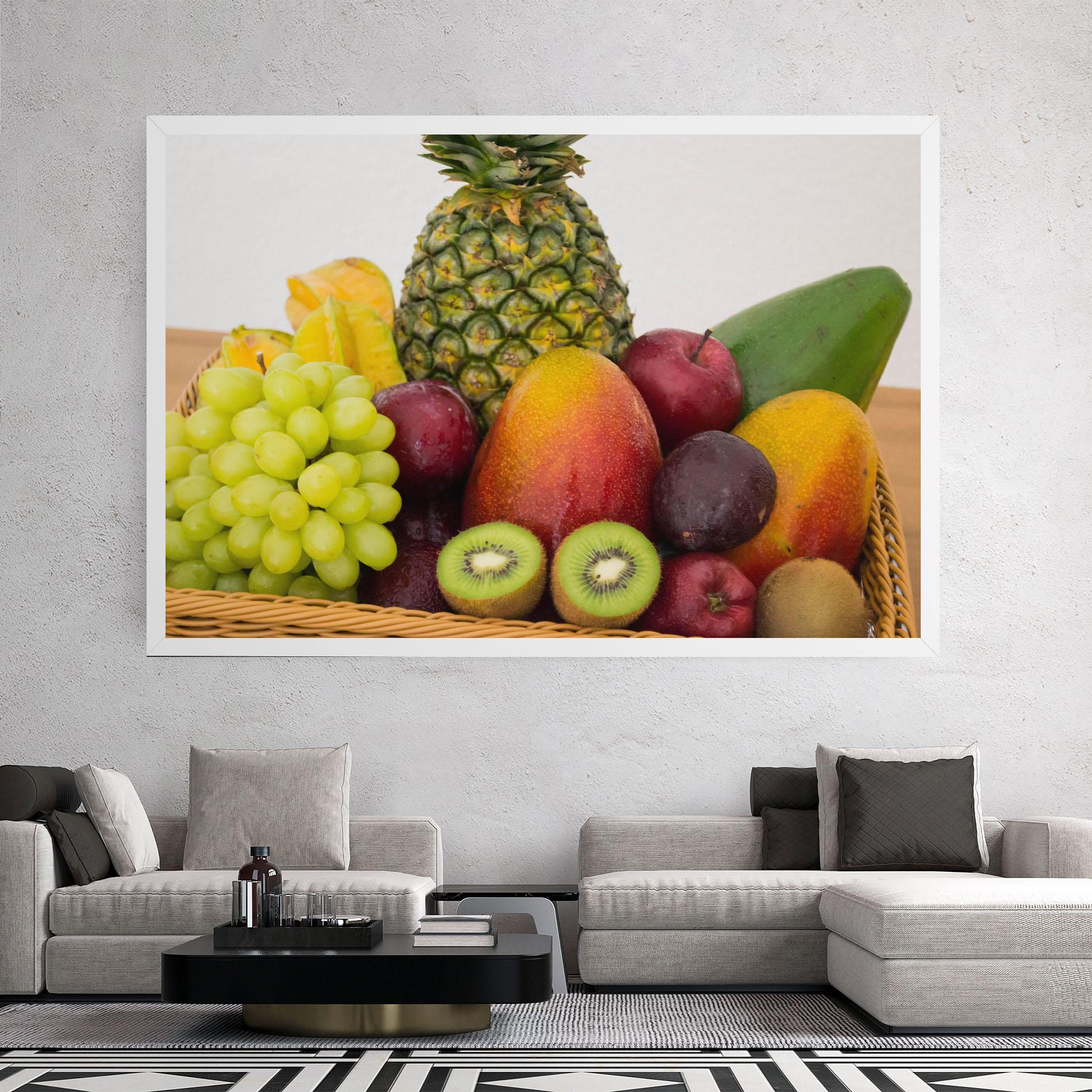 Tablou Canvas Fruit Basket mockup 2