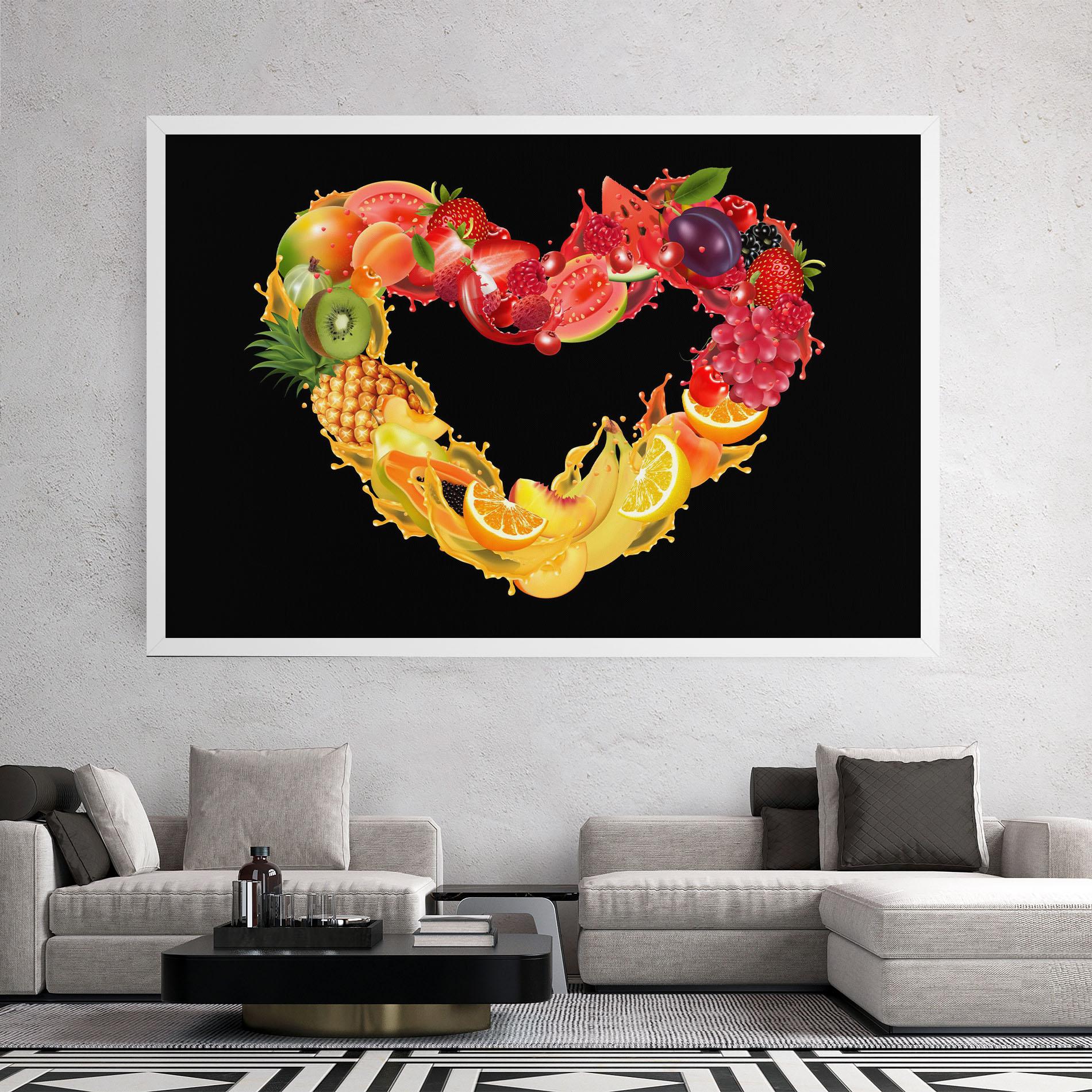 Tablou Canvas Juice Frame mockup 2