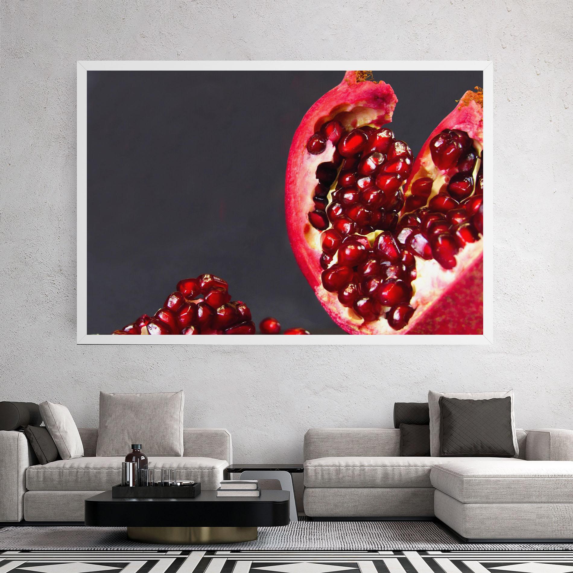 Tablou Canvas Open Pomegranate mockup 2