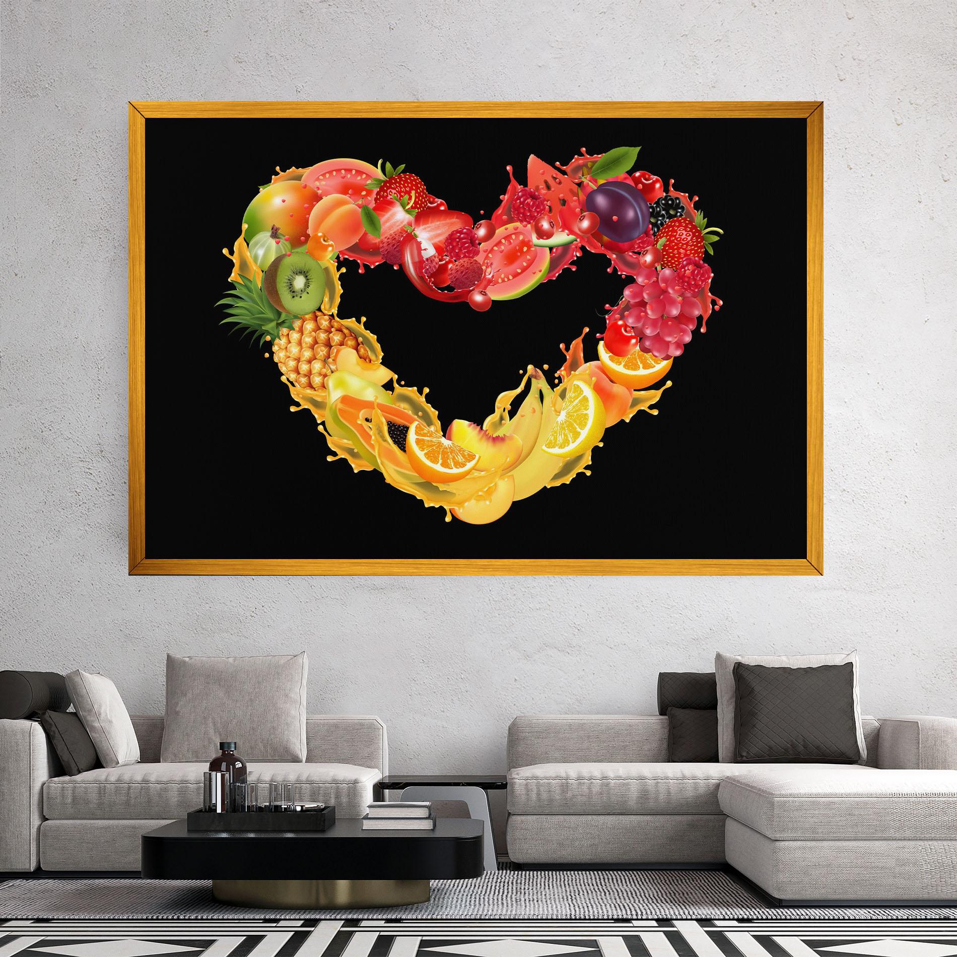 Tablou Canvas Juice Frame mockup 2