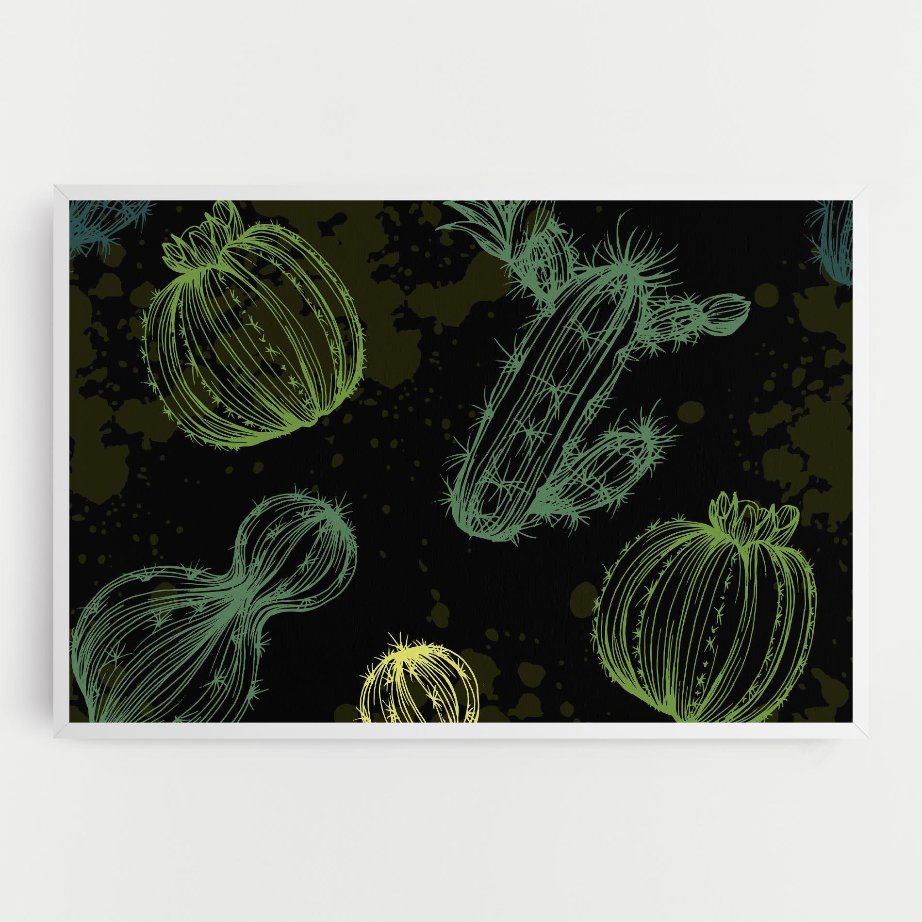 Tablou Canvas Cactus Art mockup 0