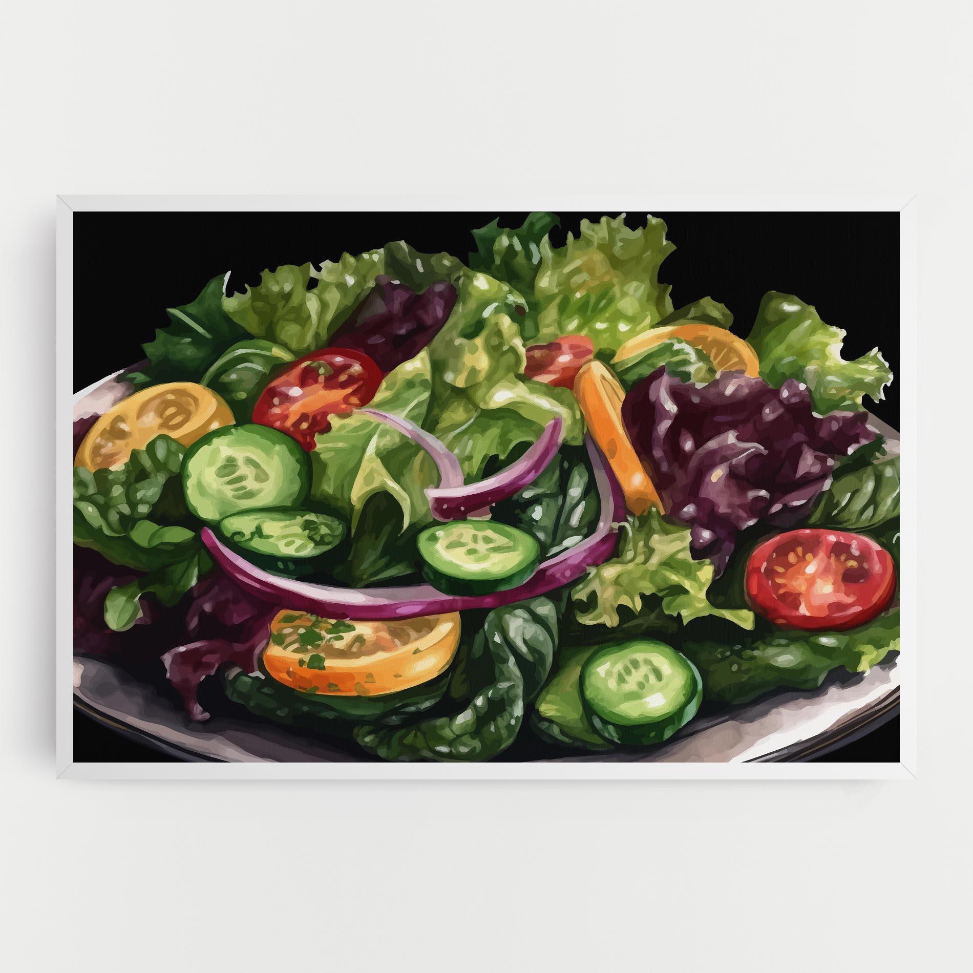 Tablou Canvas Cucumber Salad mockup 0