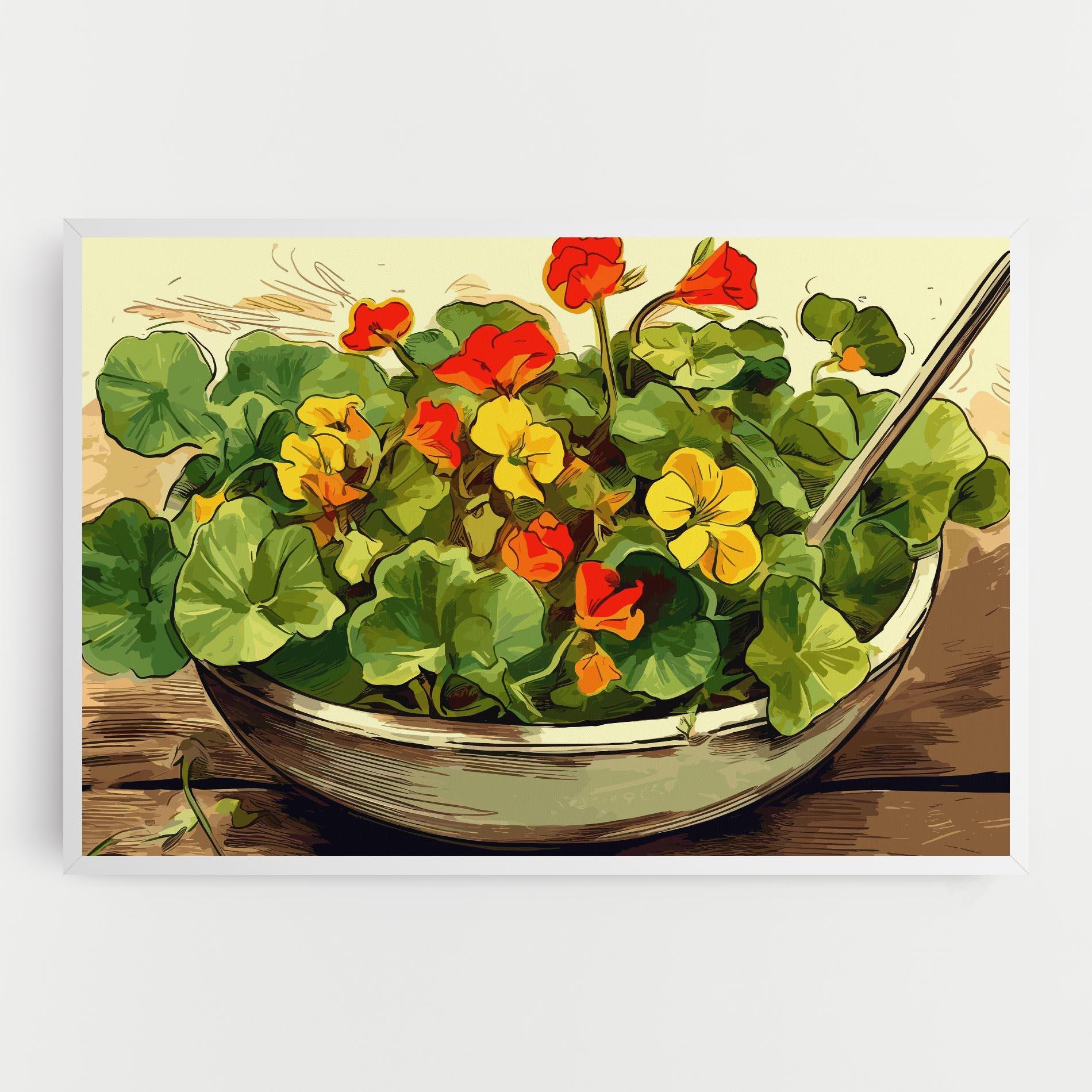 Tablou Canvas Flower Food mockup 0