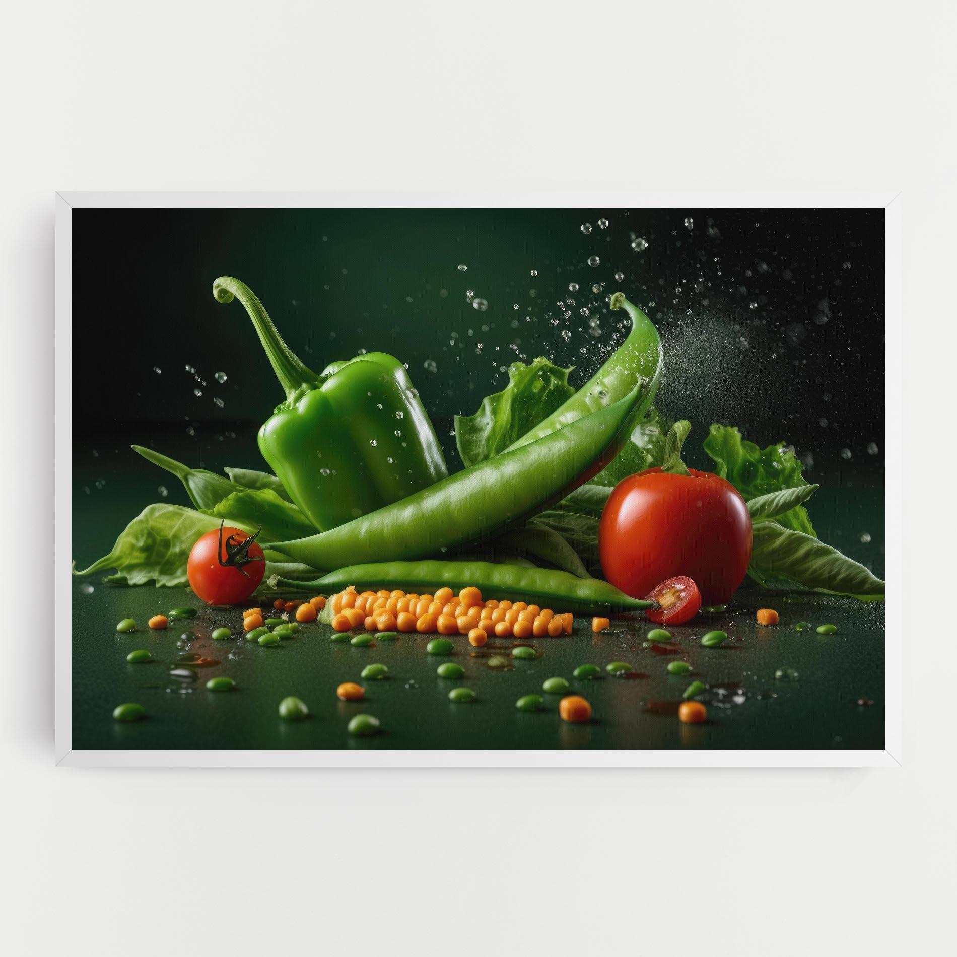 Tablou Canvas Fresh Vegetables mockup 0