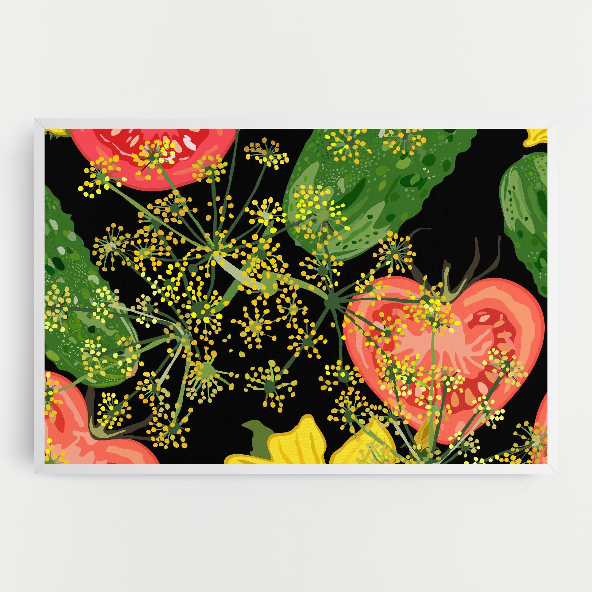 Tablou Canvas Heart Tomato mockup 0