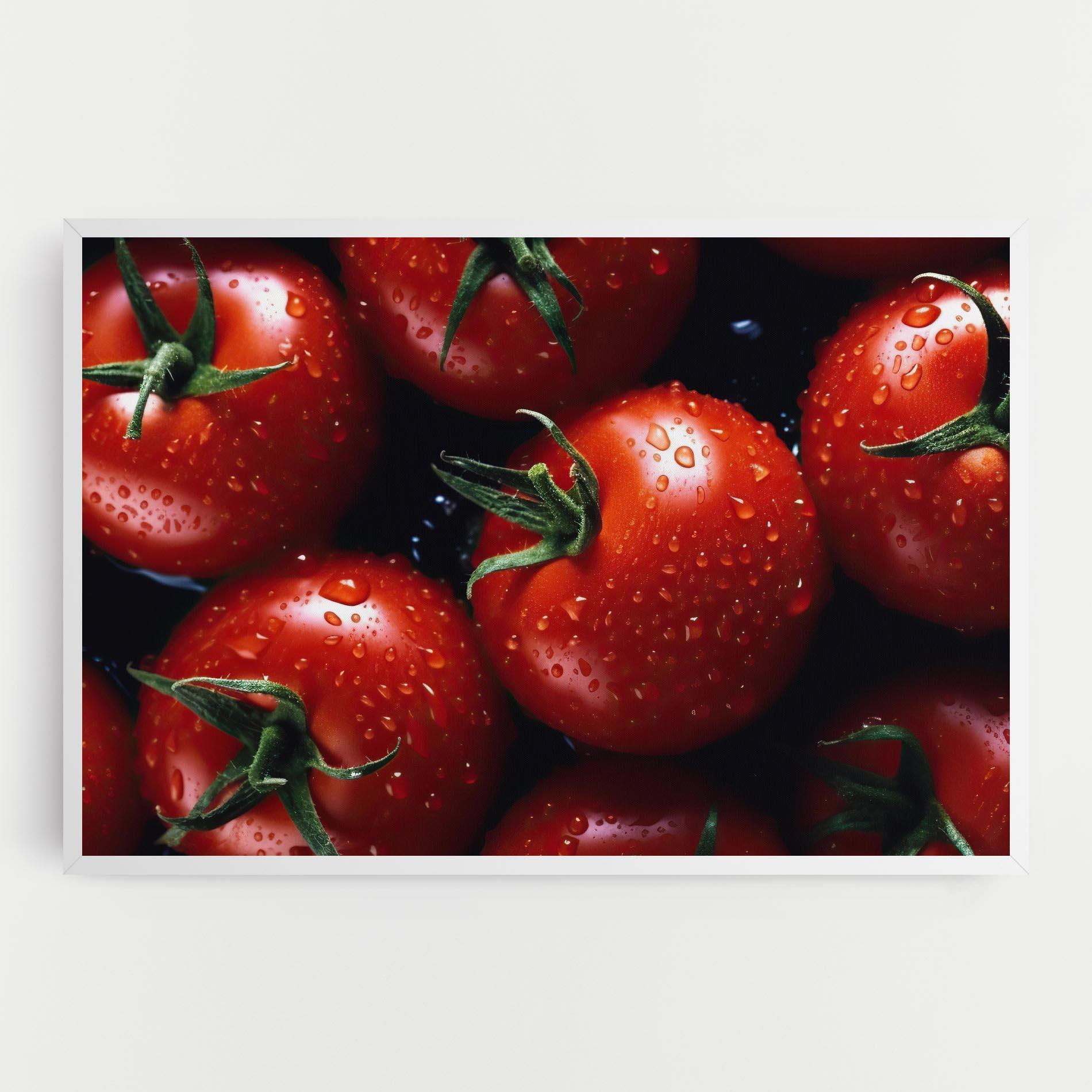 Tablou Canvas Red Wet Tomato mockup 0