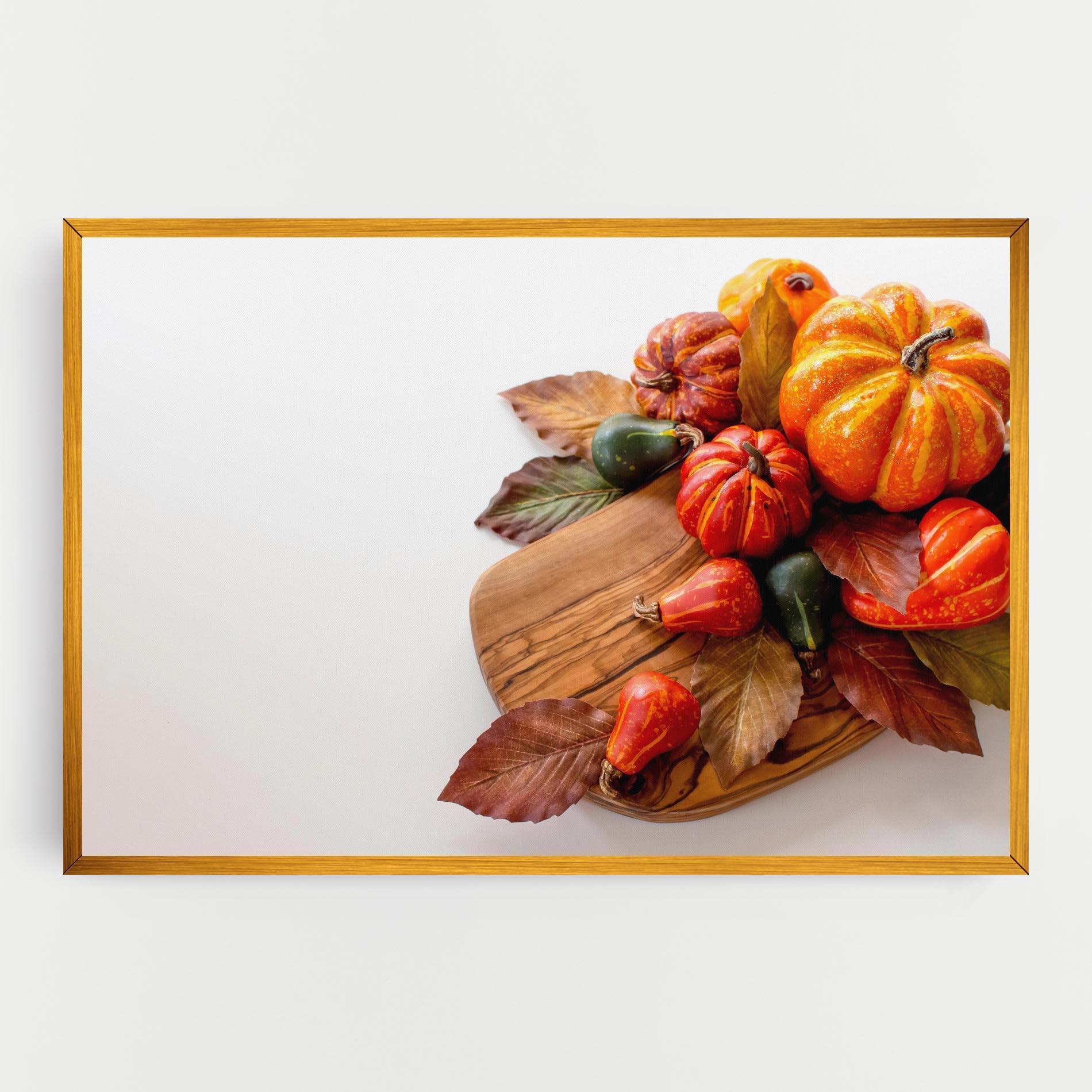 Tablou Canvas Autumn Pumpkins mockup 0