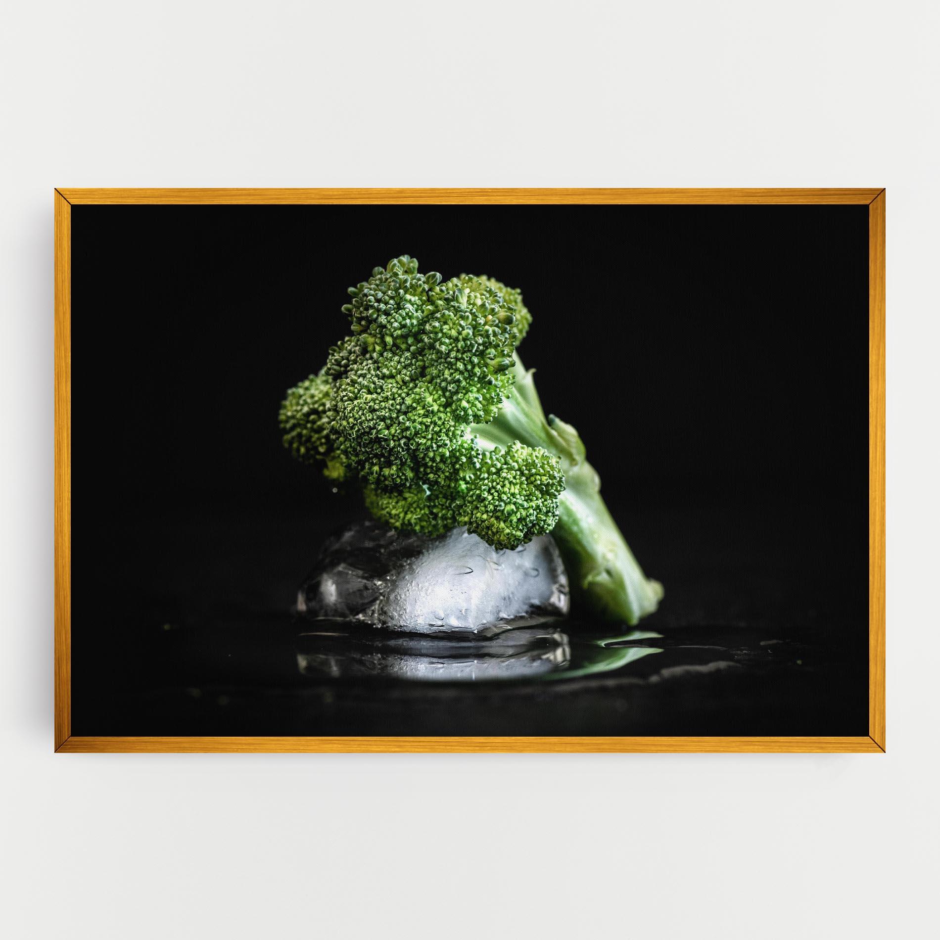 Tablou Canvas Broccoli Water mockup 0